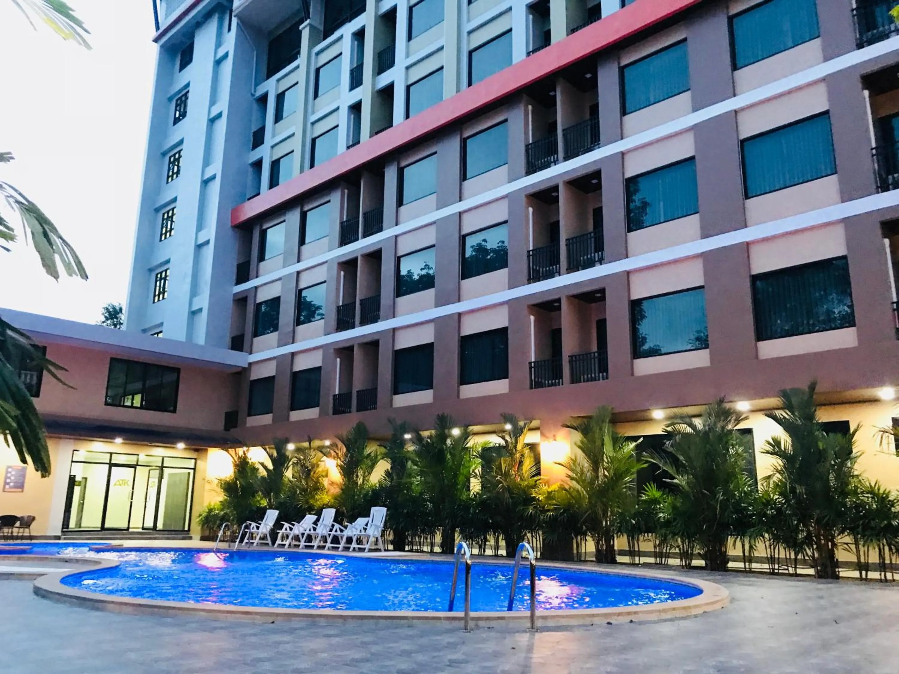 Swimming pool in ATK Garden Hills