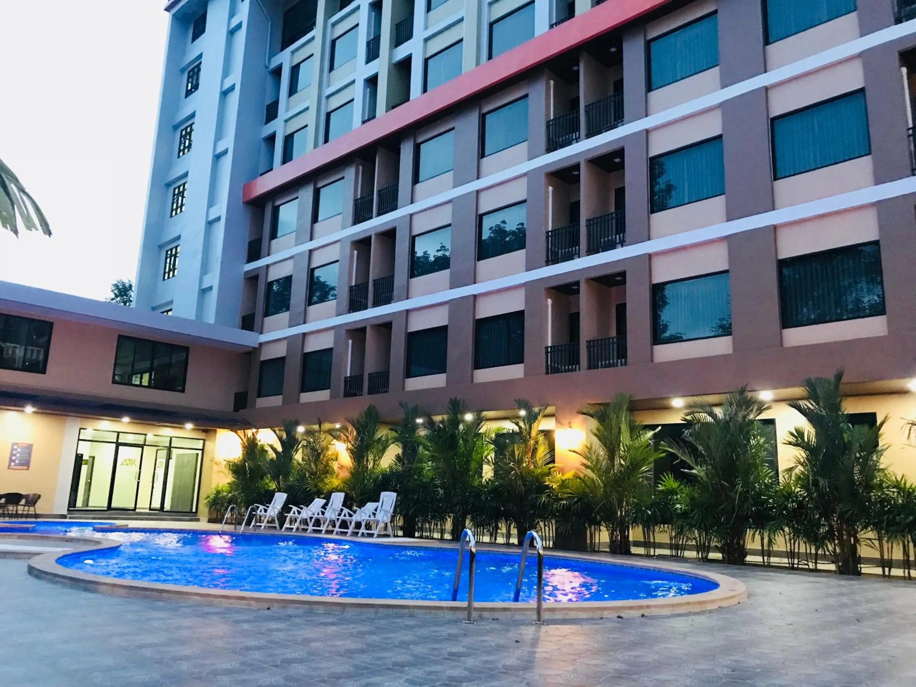 Swimming pool in ATK Garden Hills