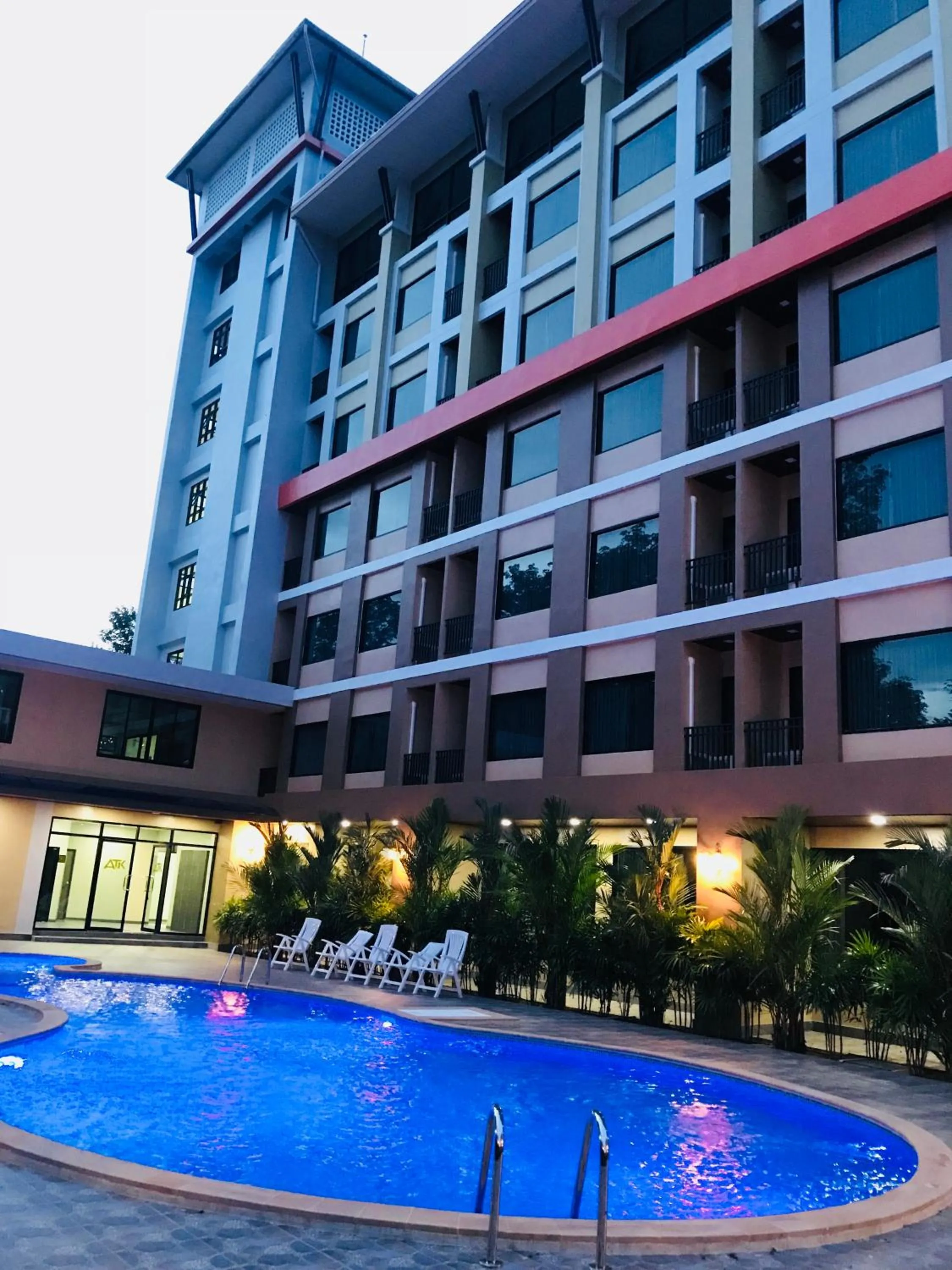 Swimming pool in ATK Garden Hills
