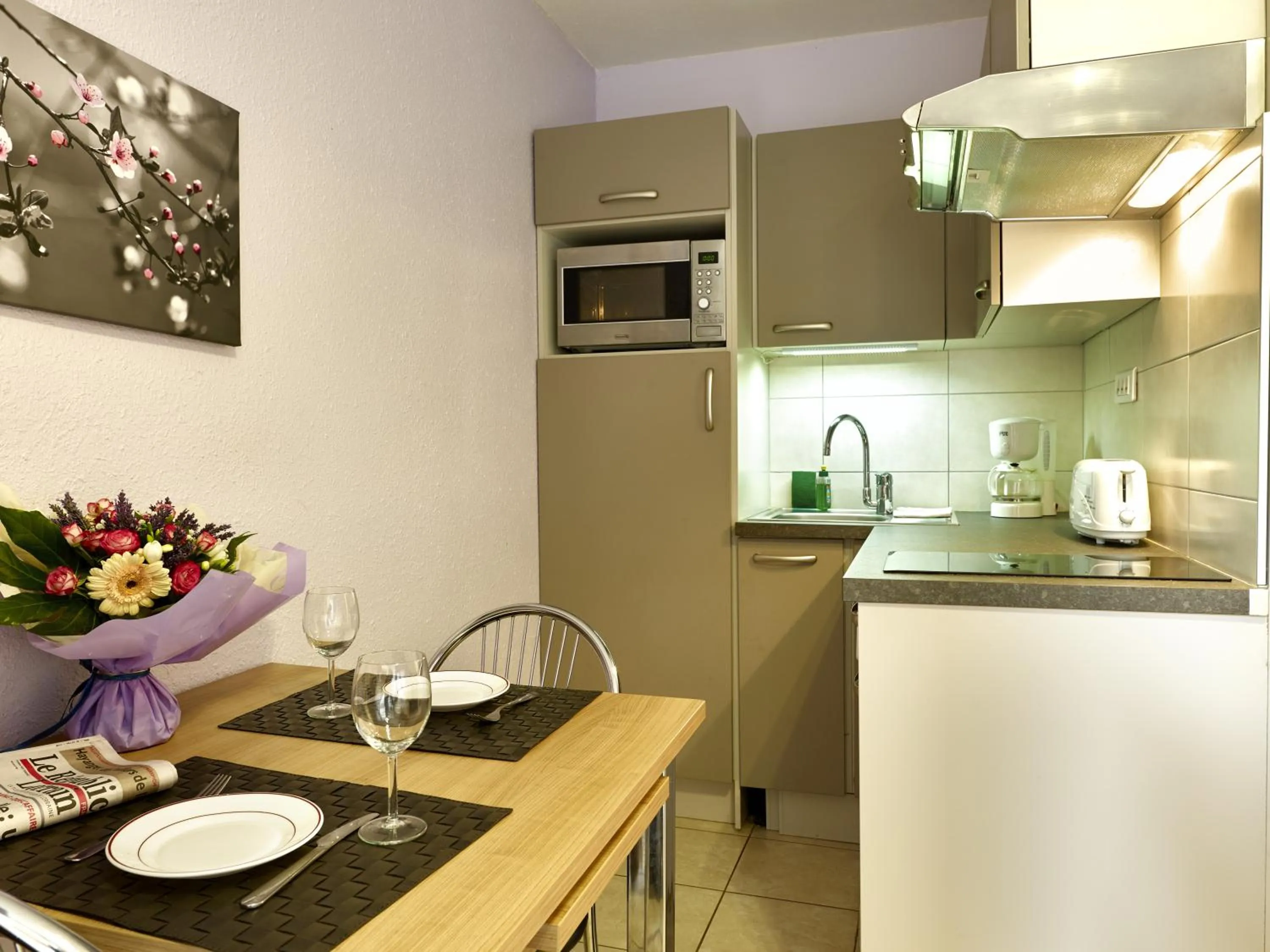 Kitchen or kitchenette in Grands Chênes du Parc