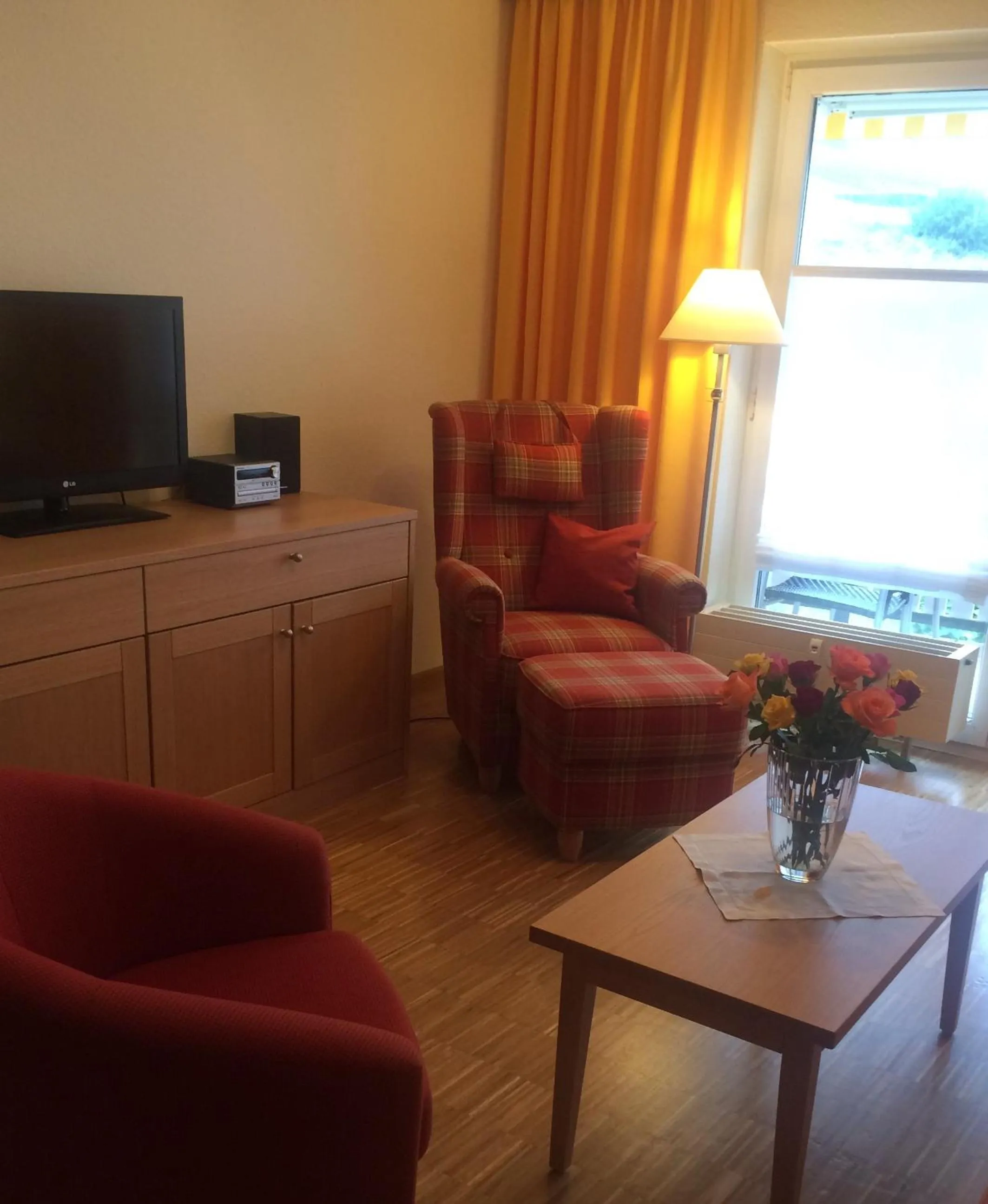 Living room in Ferienhaus Rheintalblick