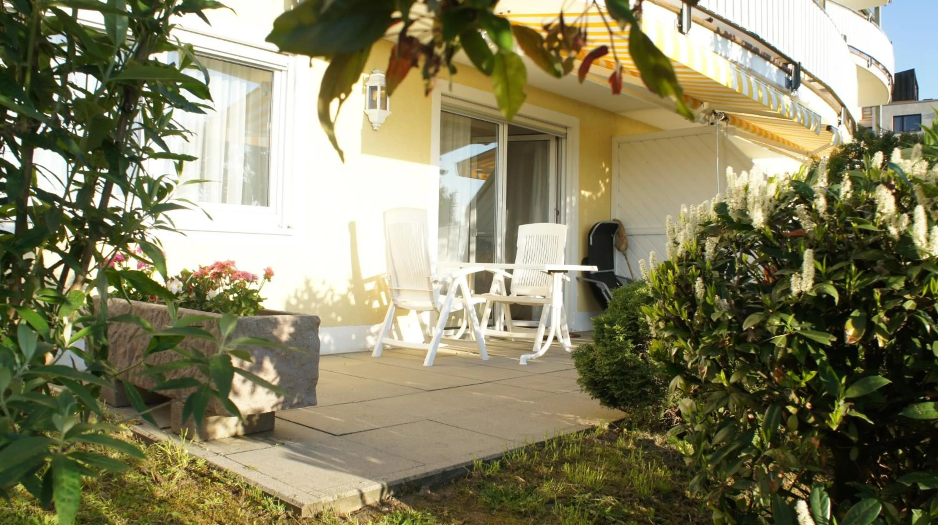 Balcony/Terrace in Ferienhaus Rheintalblick