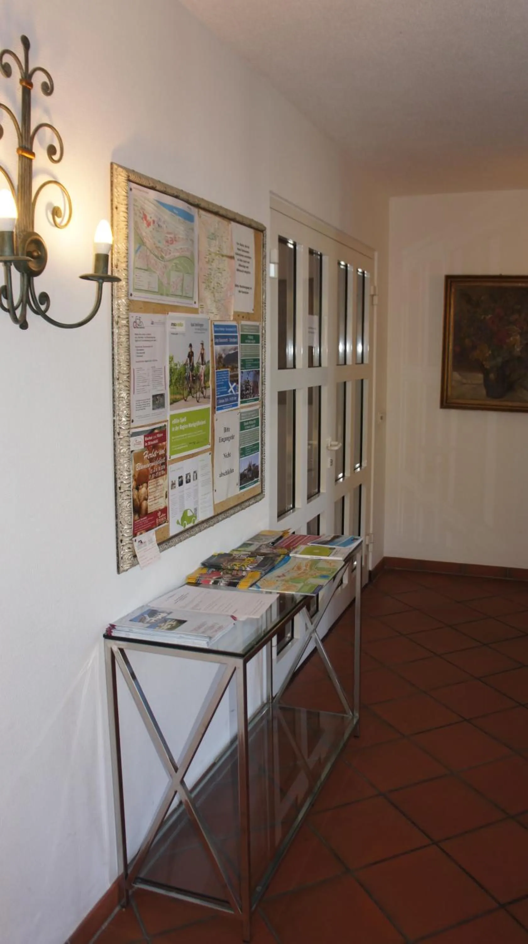 Lobby or reception in Ferienhaus Rheintalblick