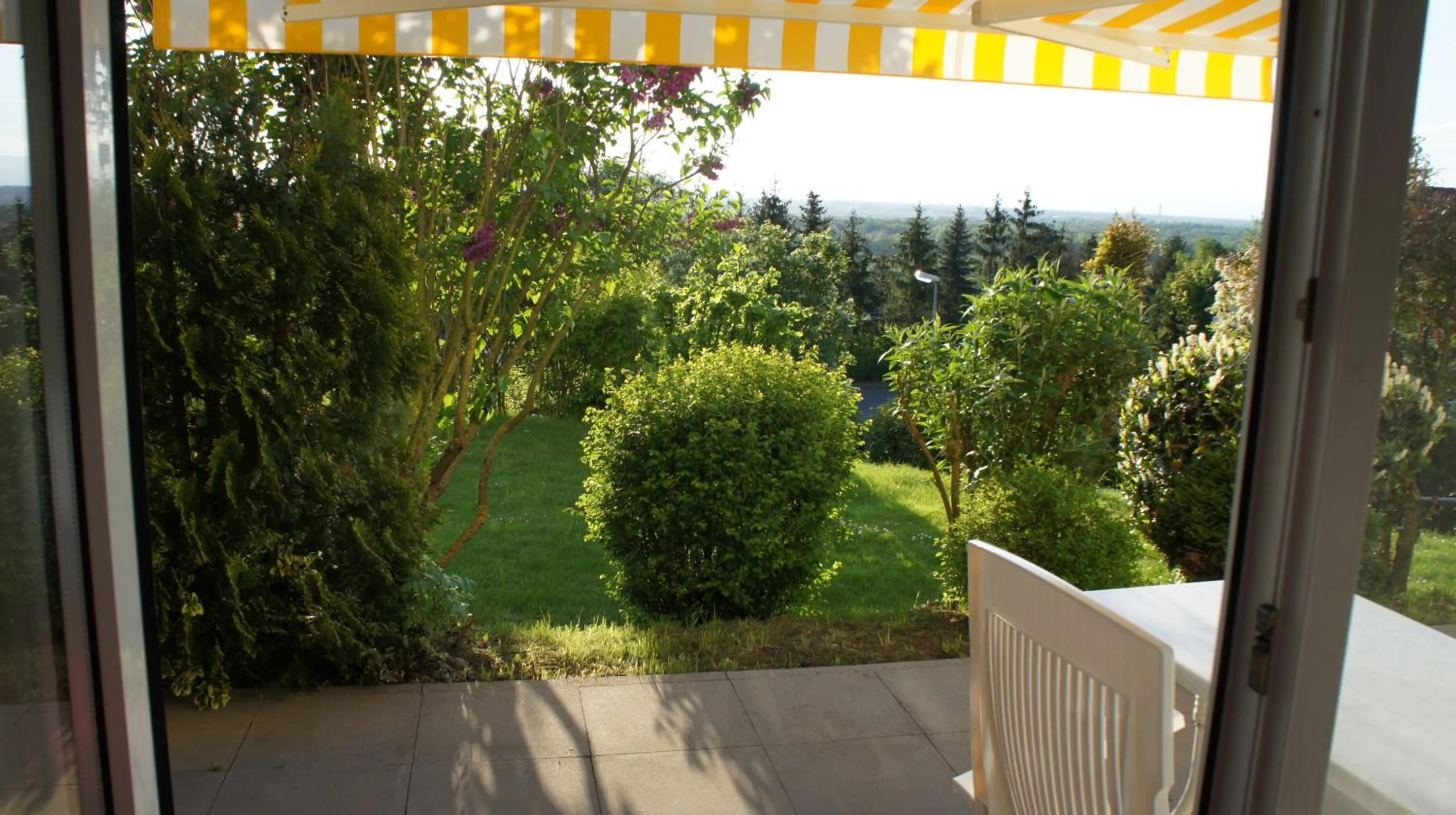 Garden in Ferienhaus Rheintalblick