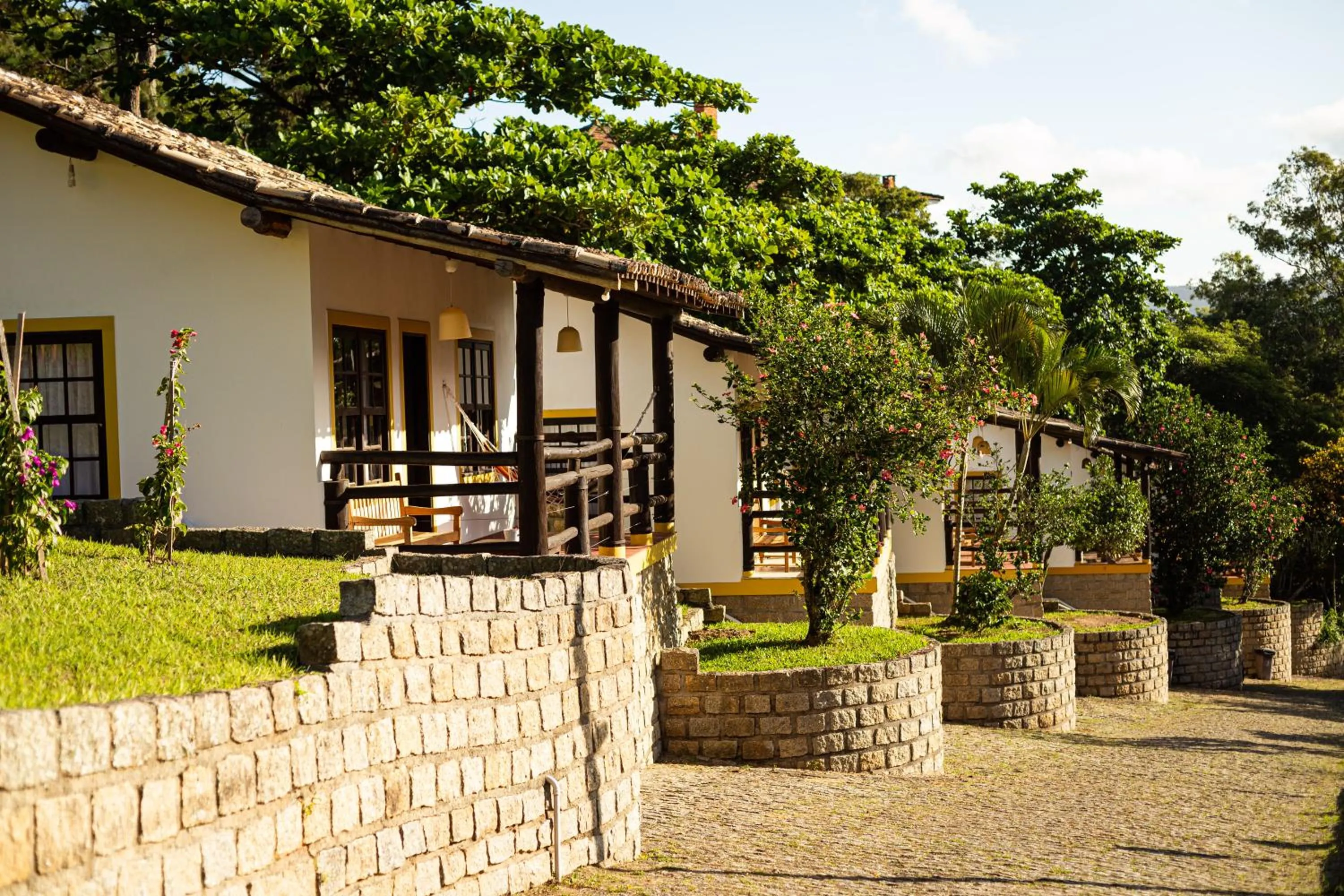 Property building in Pousada Cabanas da Praia Mole