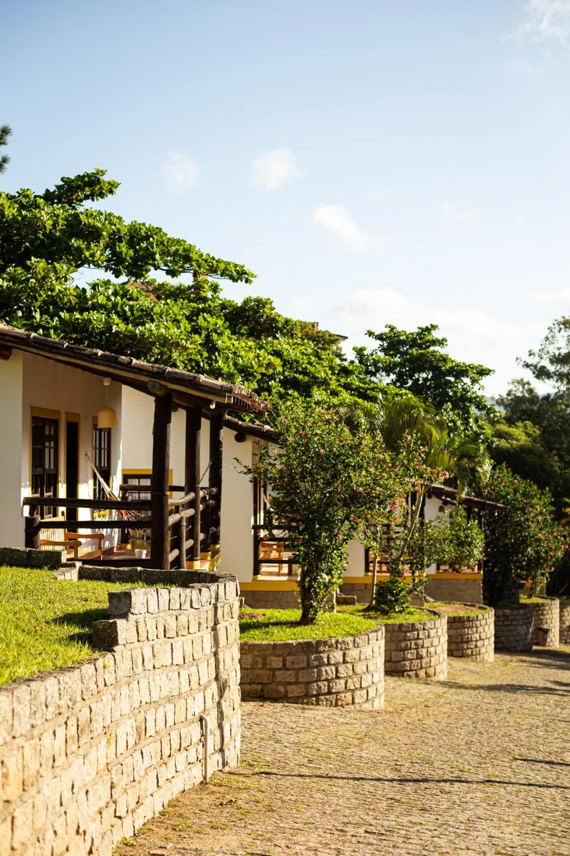 Property building in Pousada Cabanas da Praia Mole