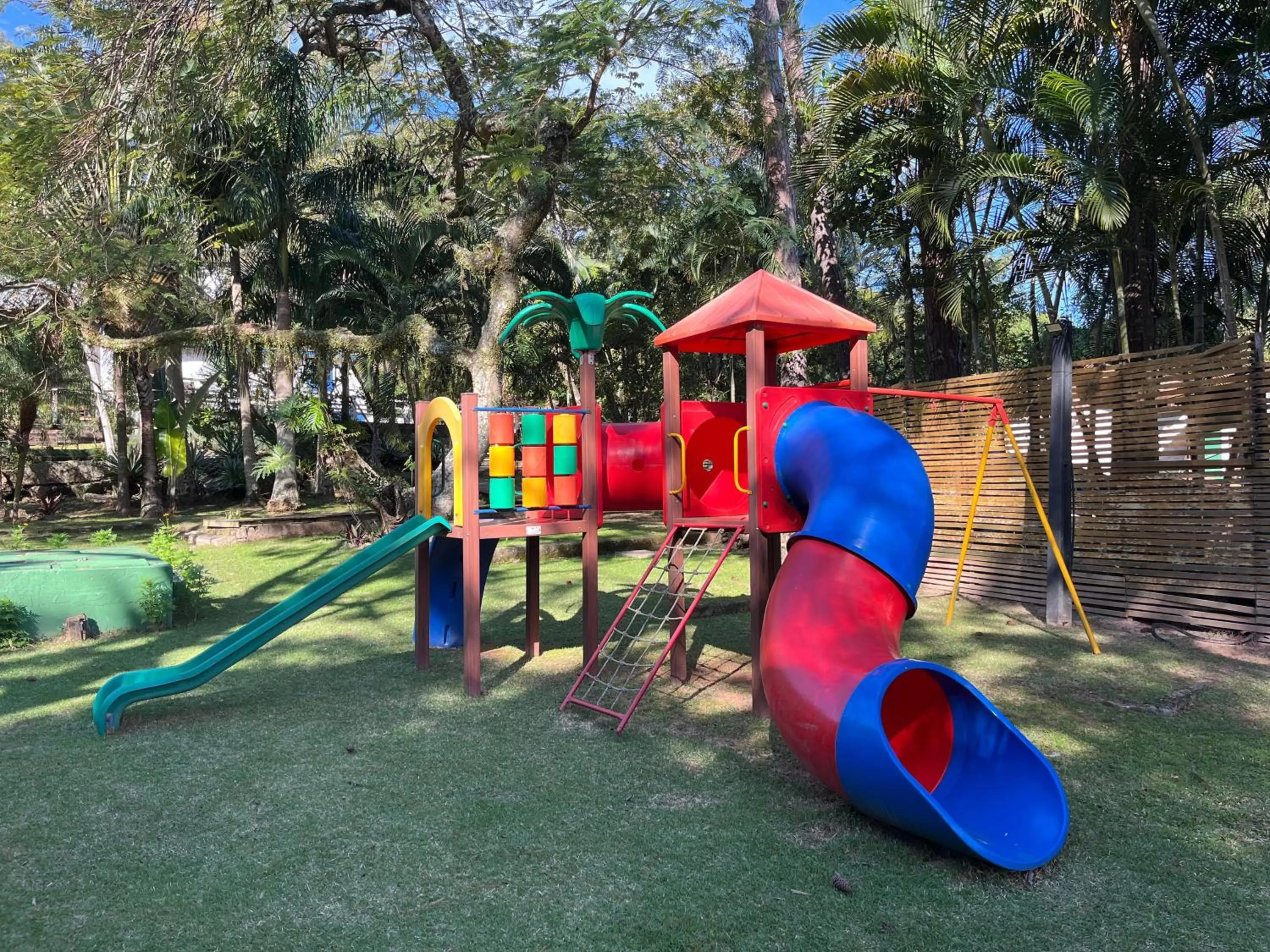 Children play ground in Pousada Cabanas da Praia Mole