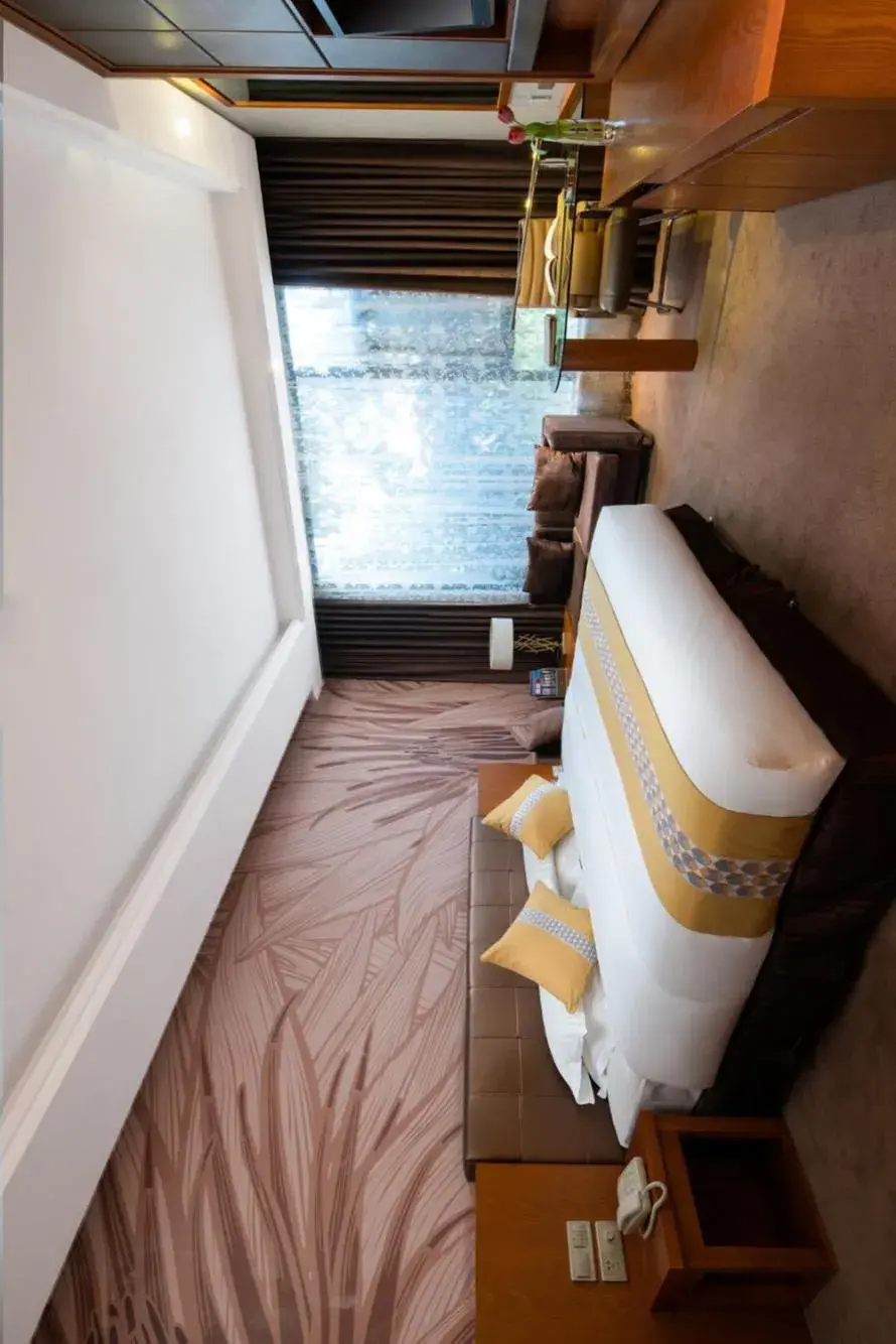 Living room, Bed in Yun'an Huidu Hotel Living room, Bed in Yun'an Huidu Hotel