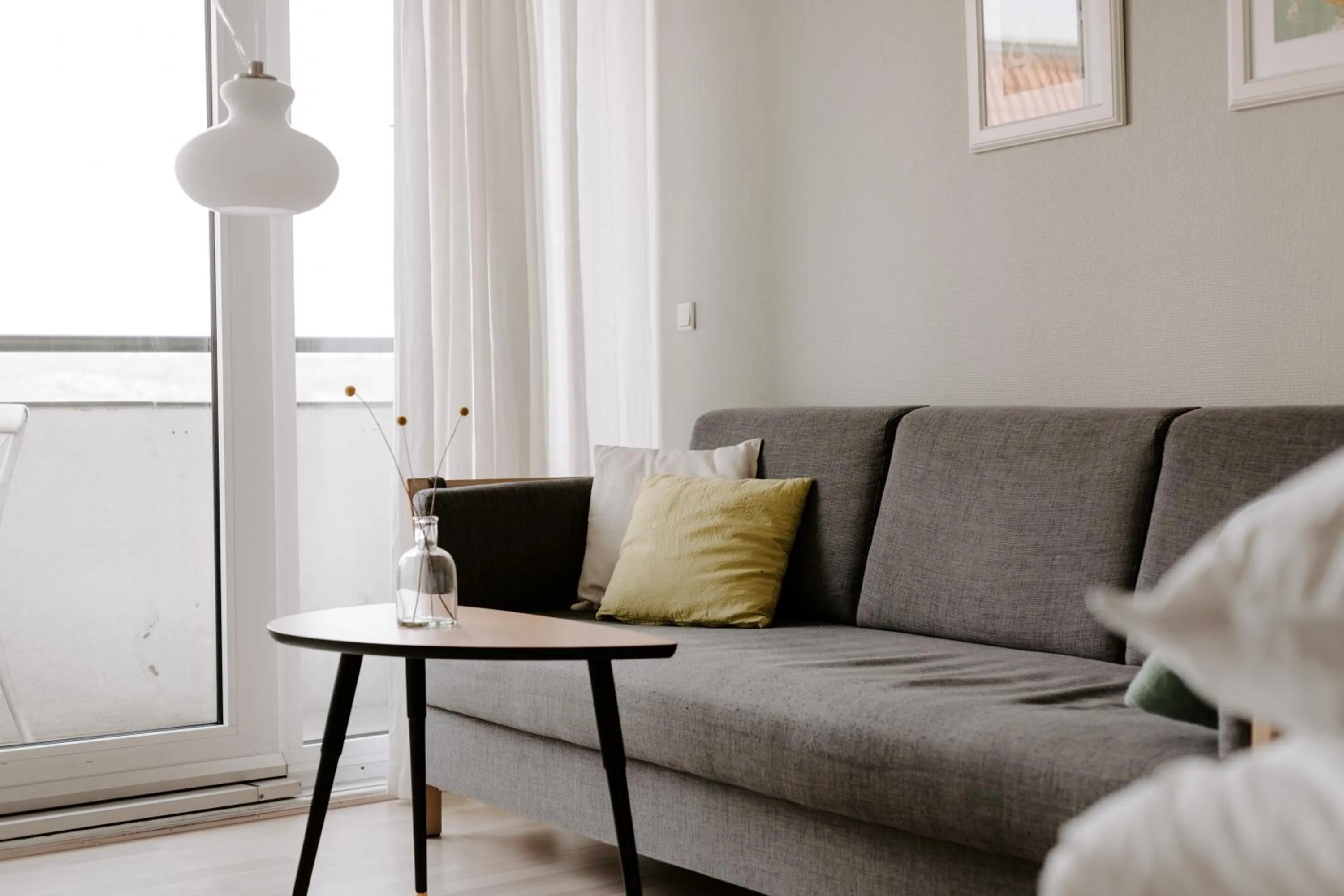 Living room in Hotel Sandvig Havn