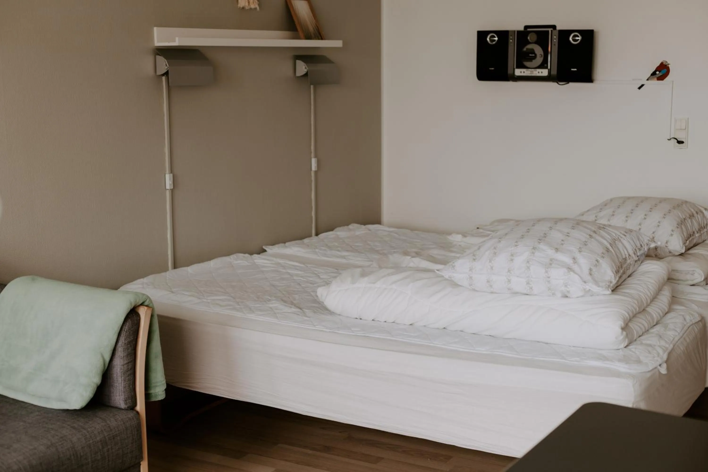 Bed in Hotel Sandvig Havn