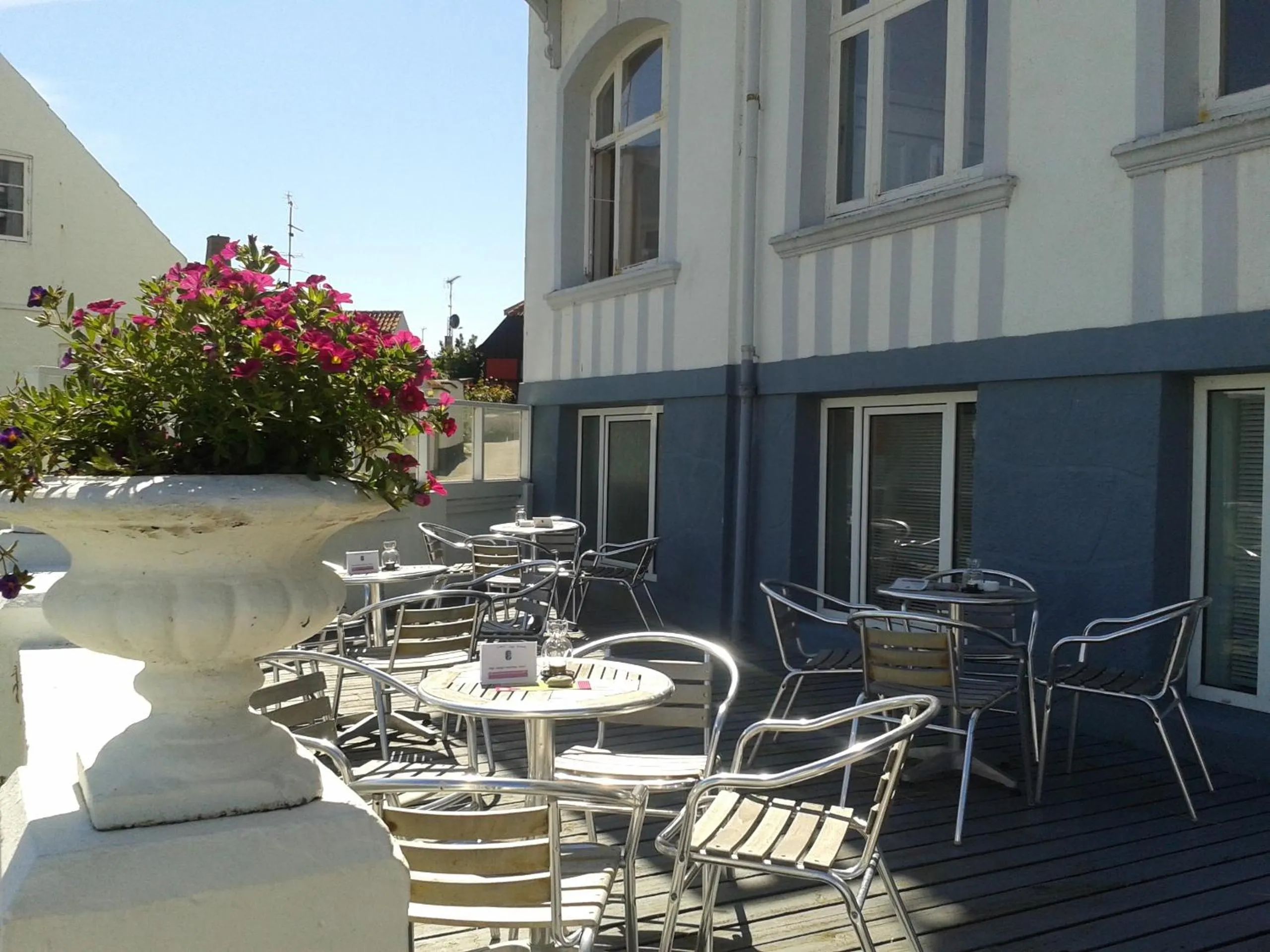 Balcony/Terrace in Hotel Sandvig Havn
