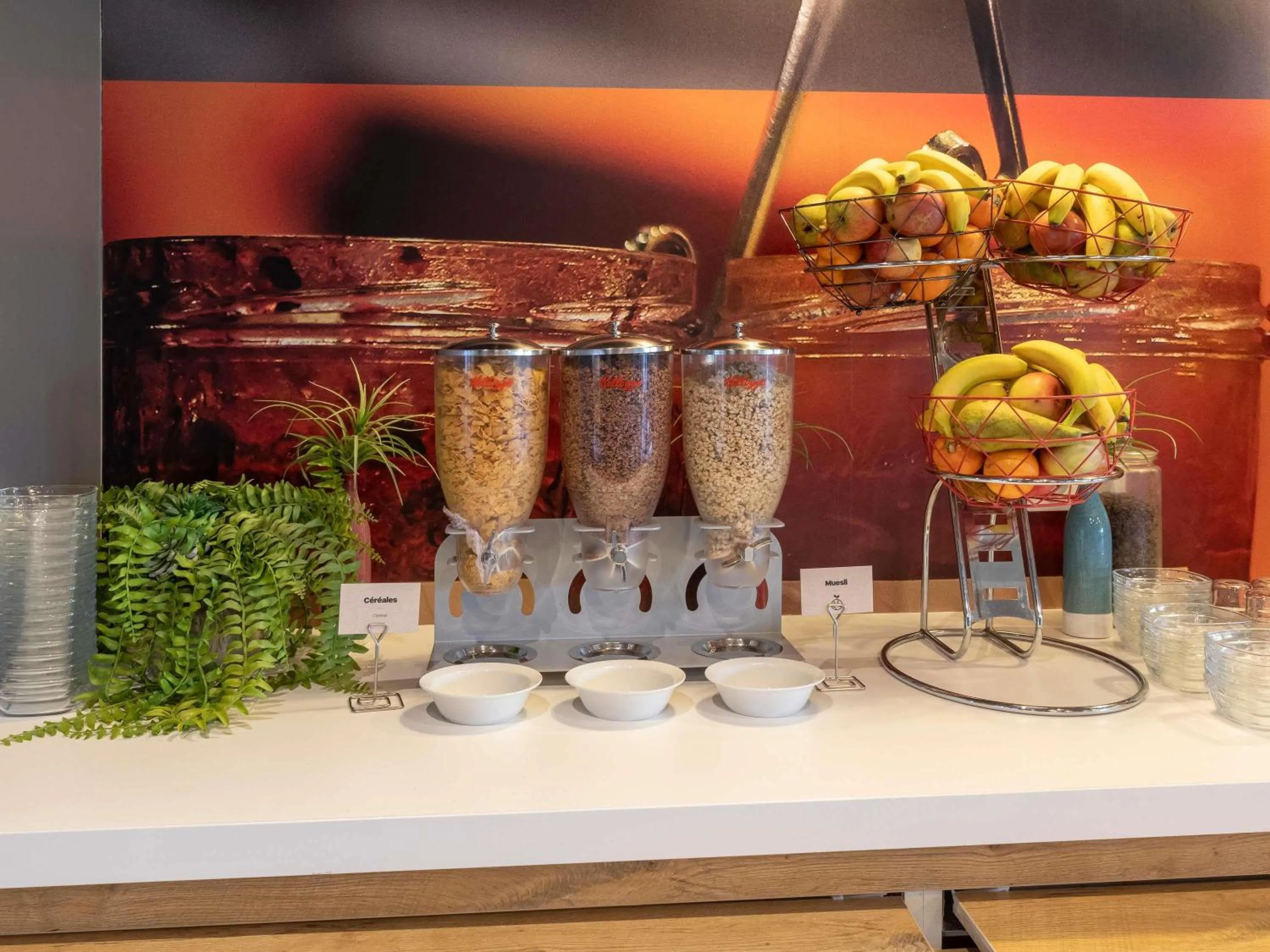 Breakfast in ibis budget Gonesse Le Bourget