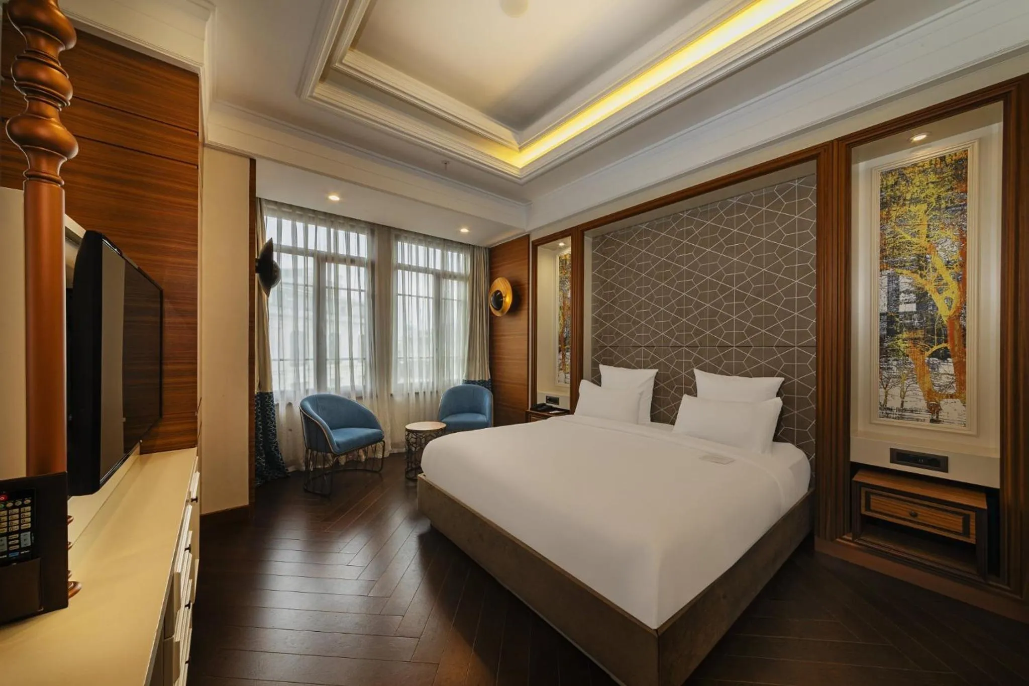 Photo of the whole room, Bed in Mercure Istanbul Sirkeci