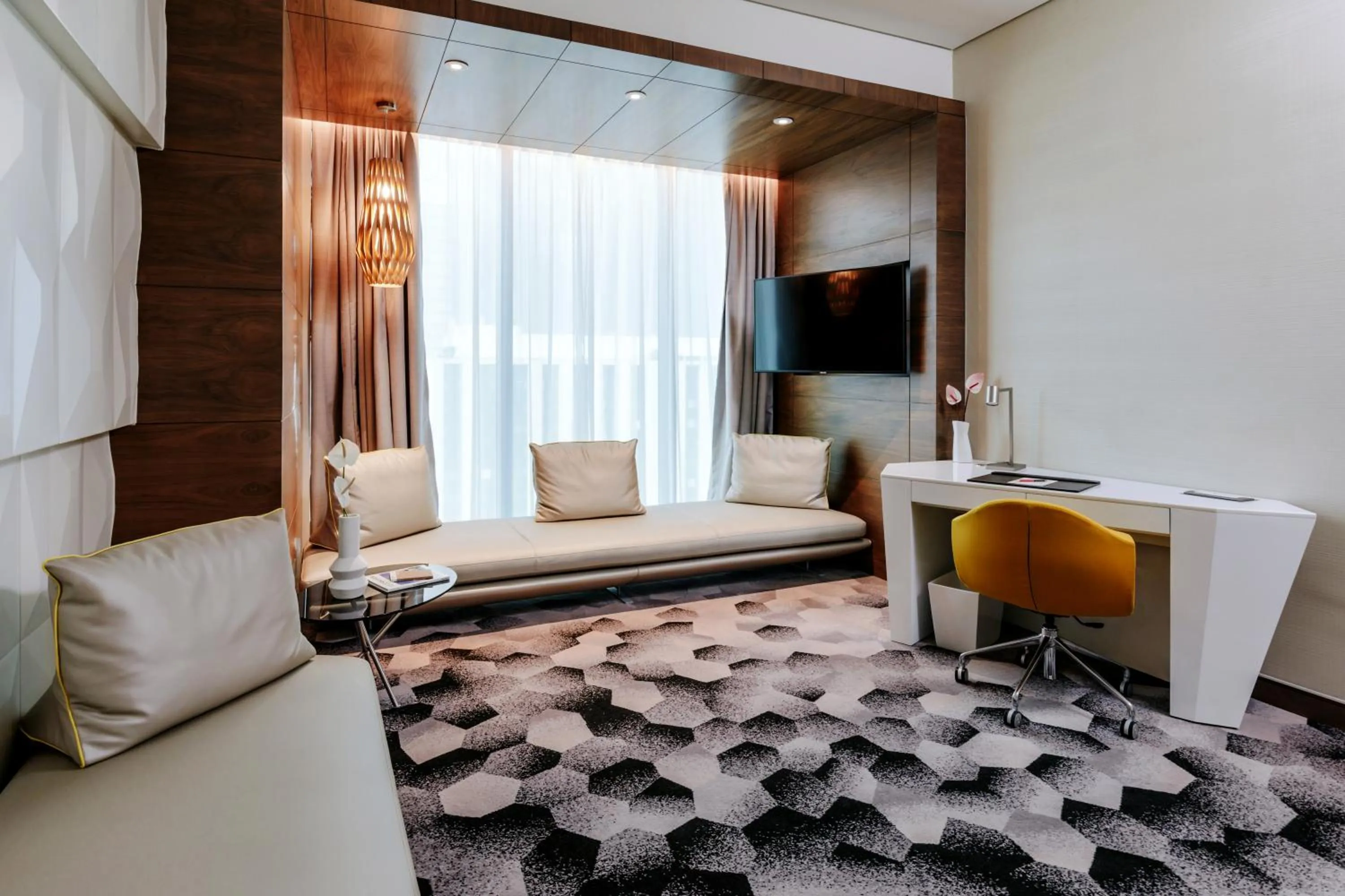 Living room in Sofitel Mexico City Reforma