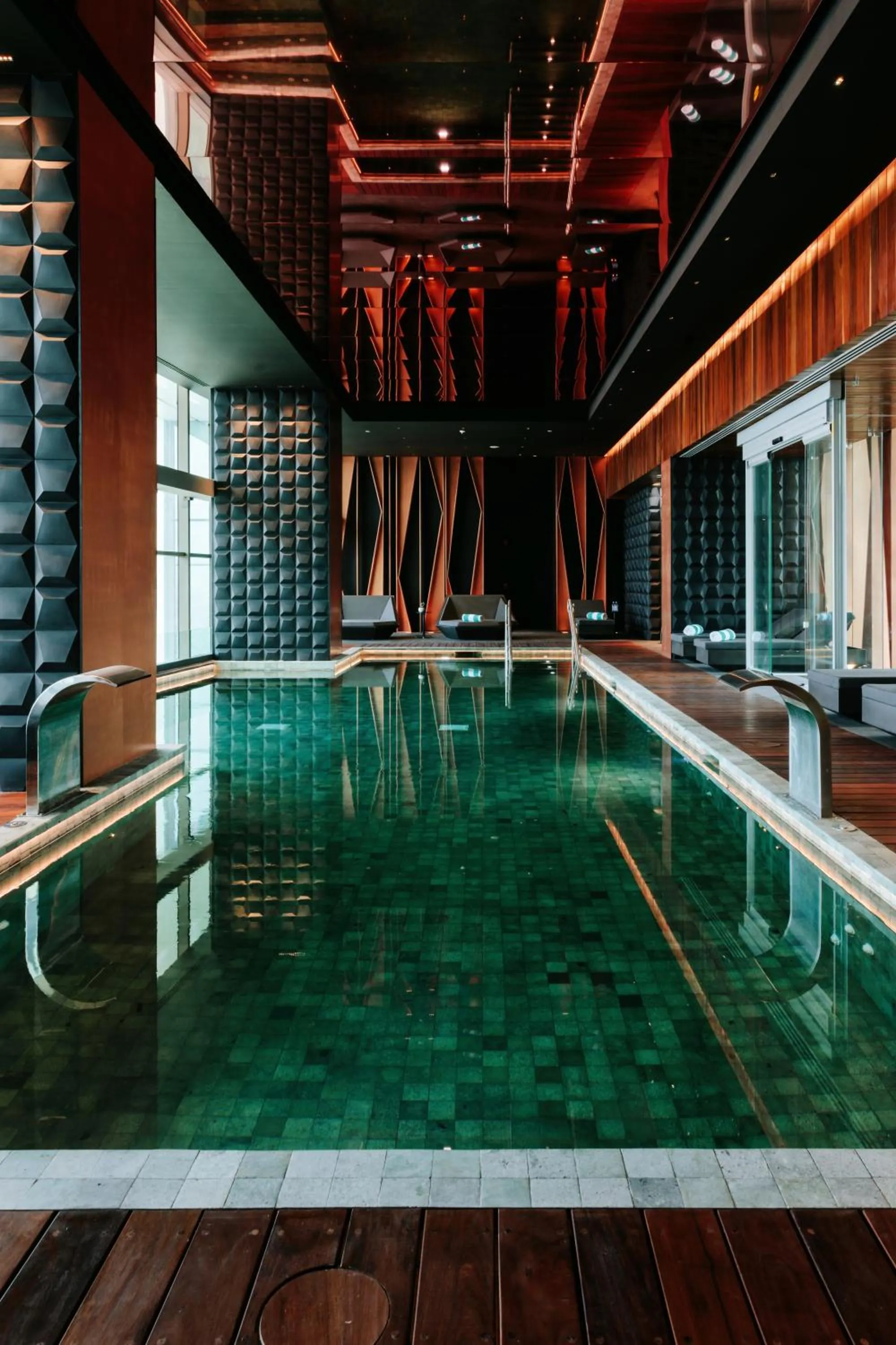 Swimming pool in Sofitel Mexico City Reforma