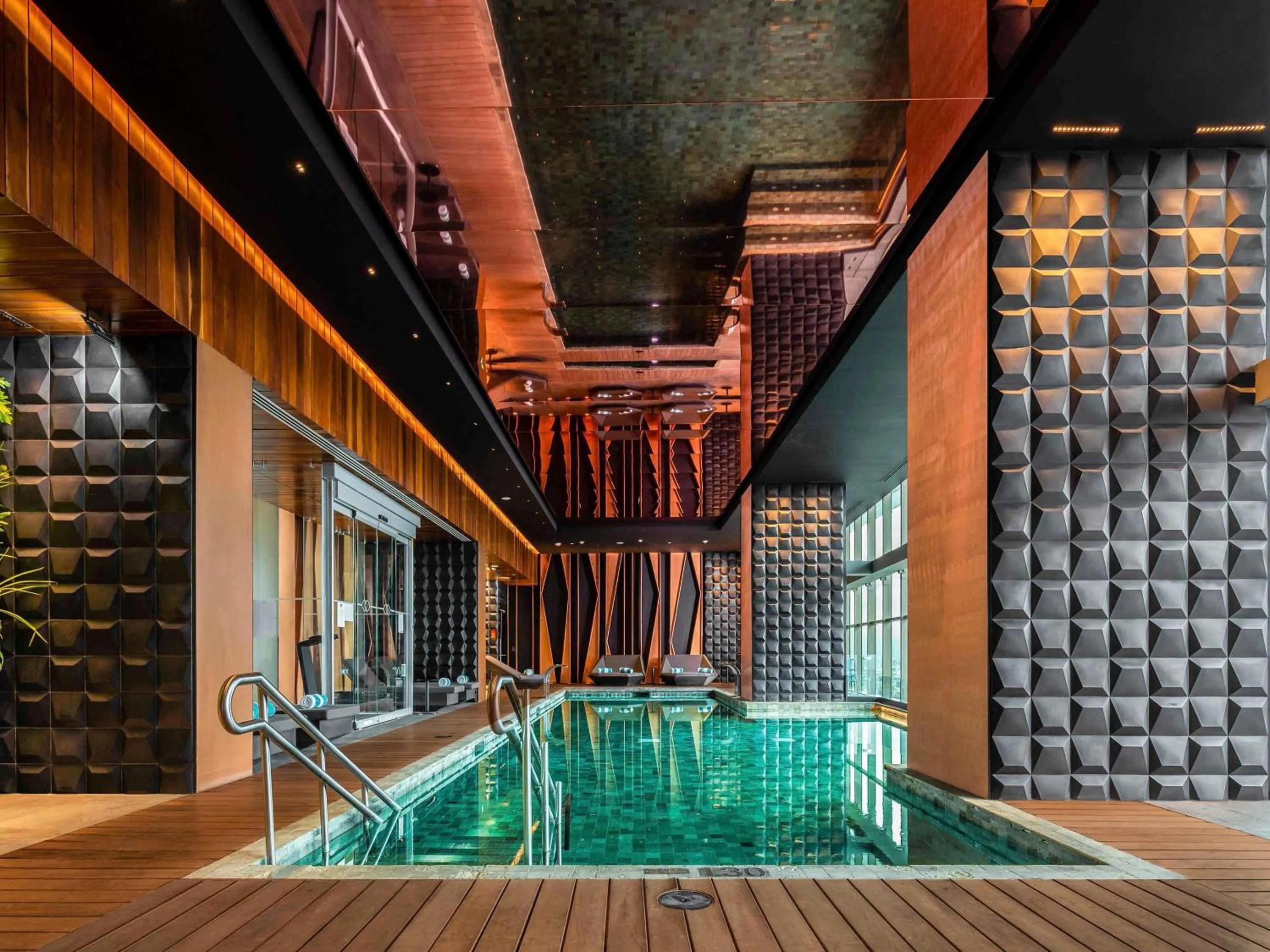 Pool view in Sofitel Mexico City Reforma