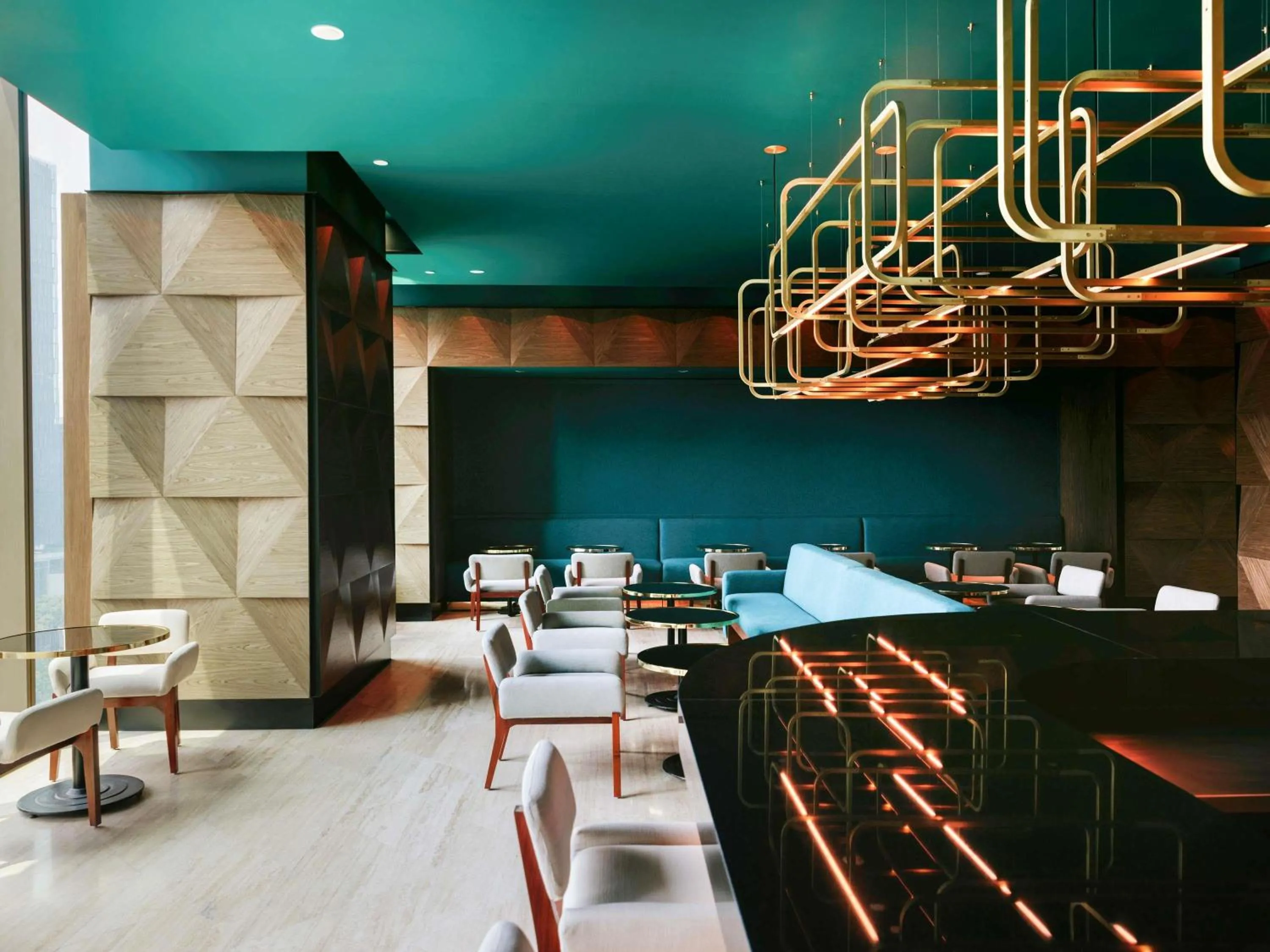 Lounge or bar in Sofitel Mexico City Reforma