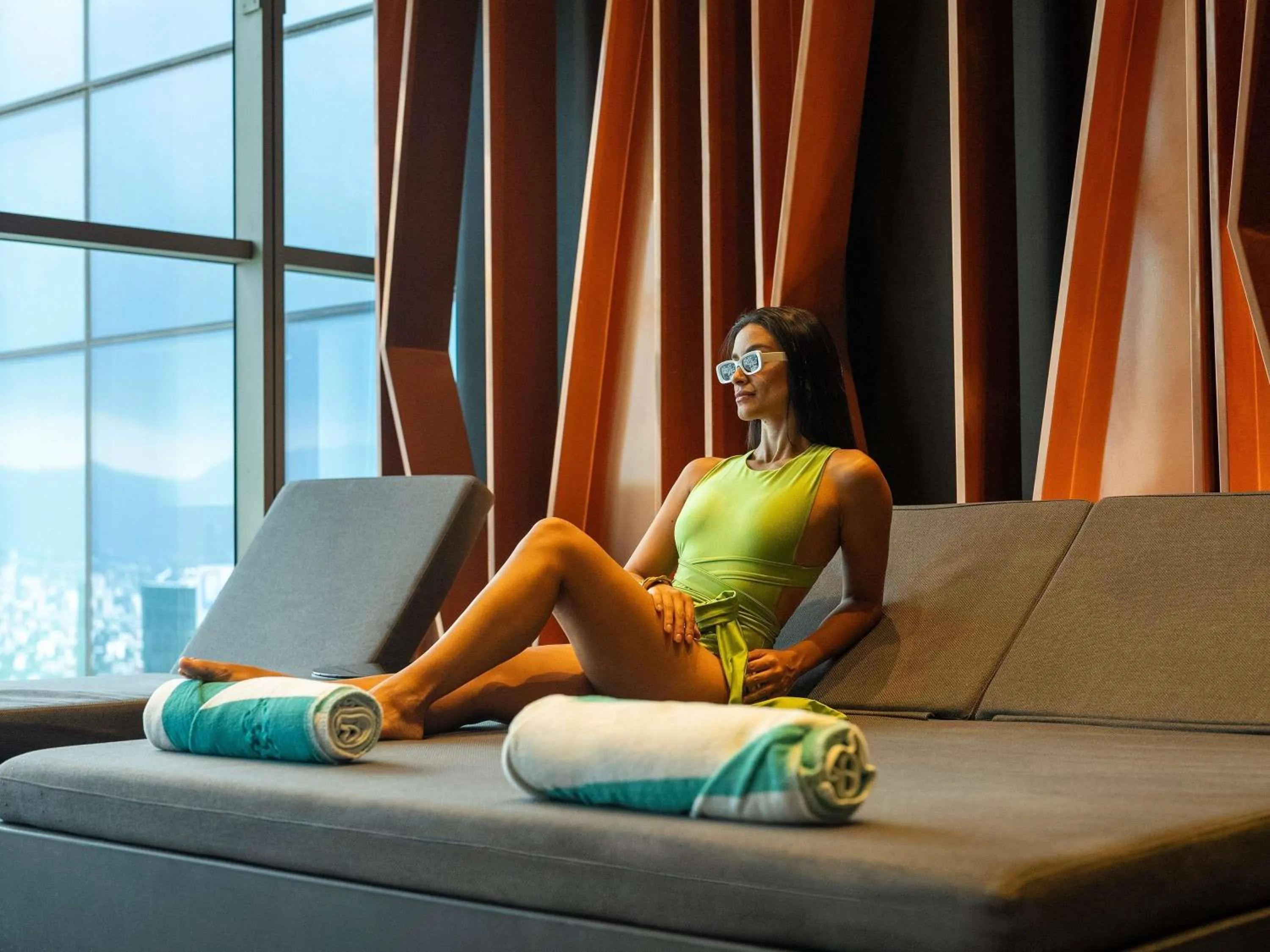 Pool view in Sofitel Mexico City Reforma