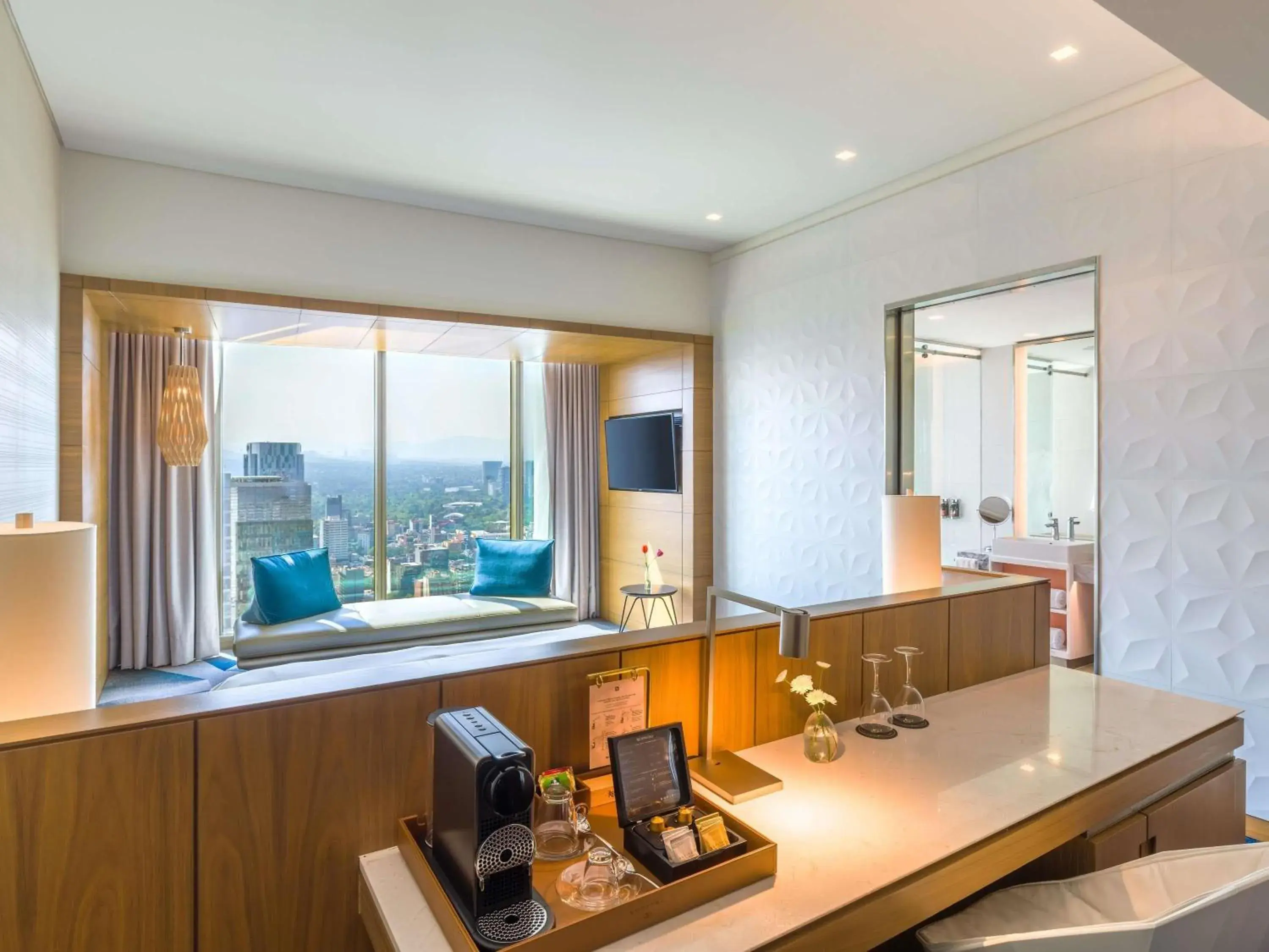 Bedroom in Sofitel Mexico City Reforma Bedroom in Sofitel Mexico City Reforma