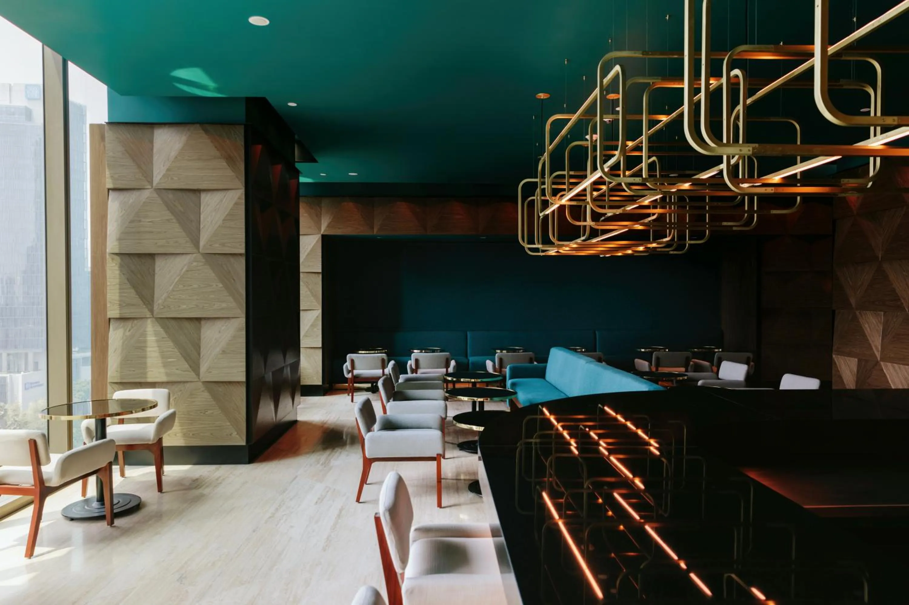 Lounge or bar in Sofitel Mexico City Reforma