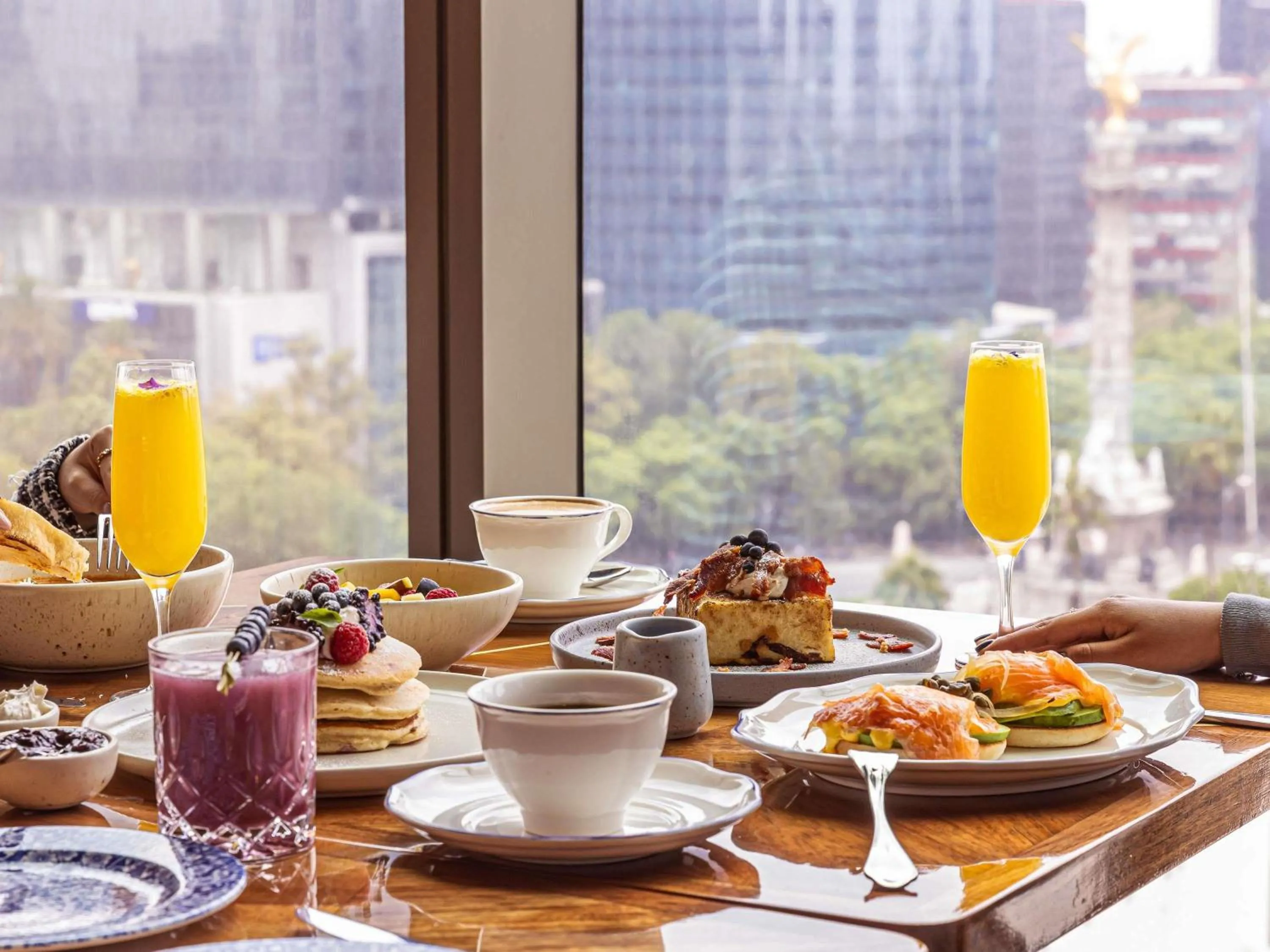 Breakfast in Sofitel Mexico City Reforma