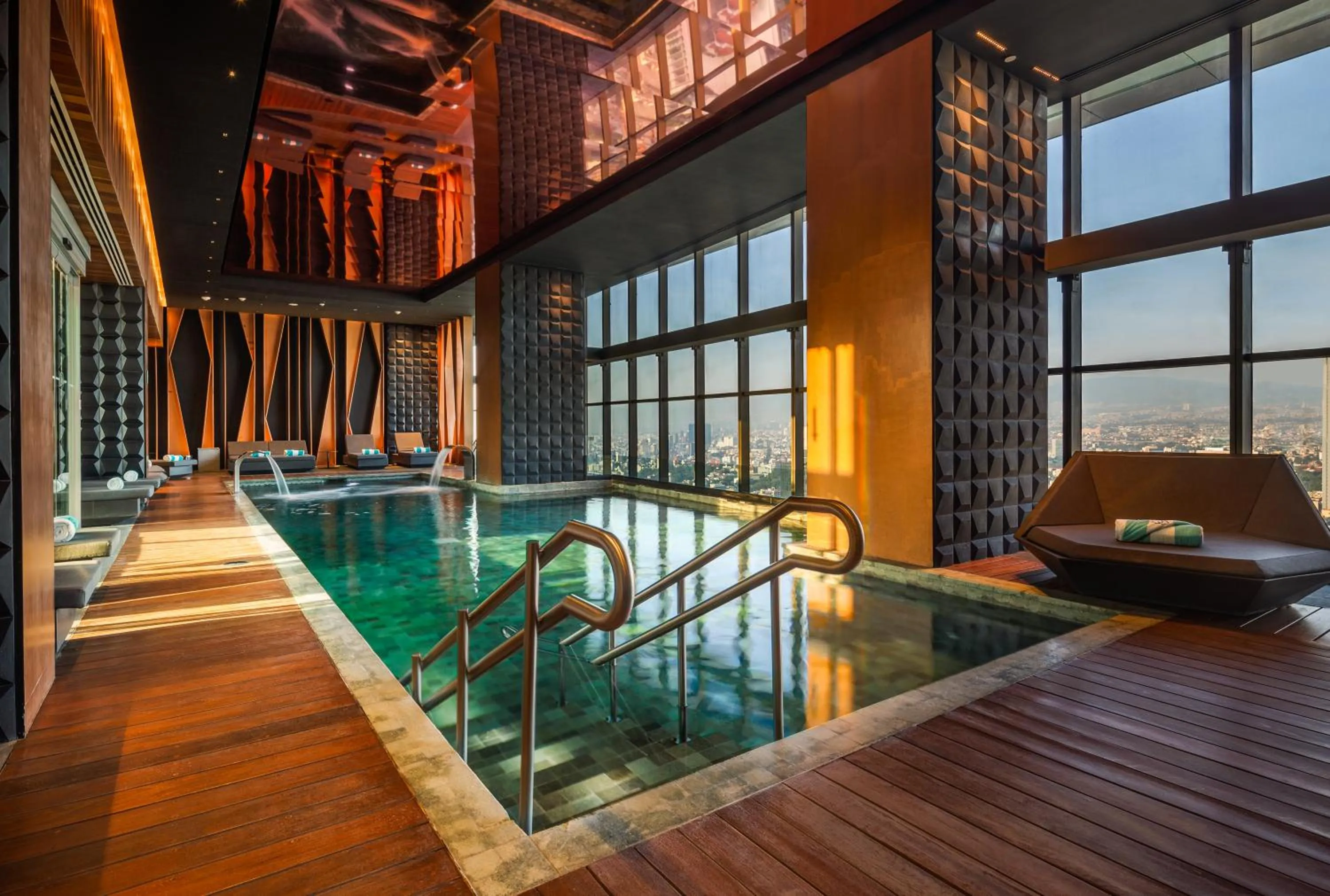 Swimming pool in Sofitel Mexico City Reforma