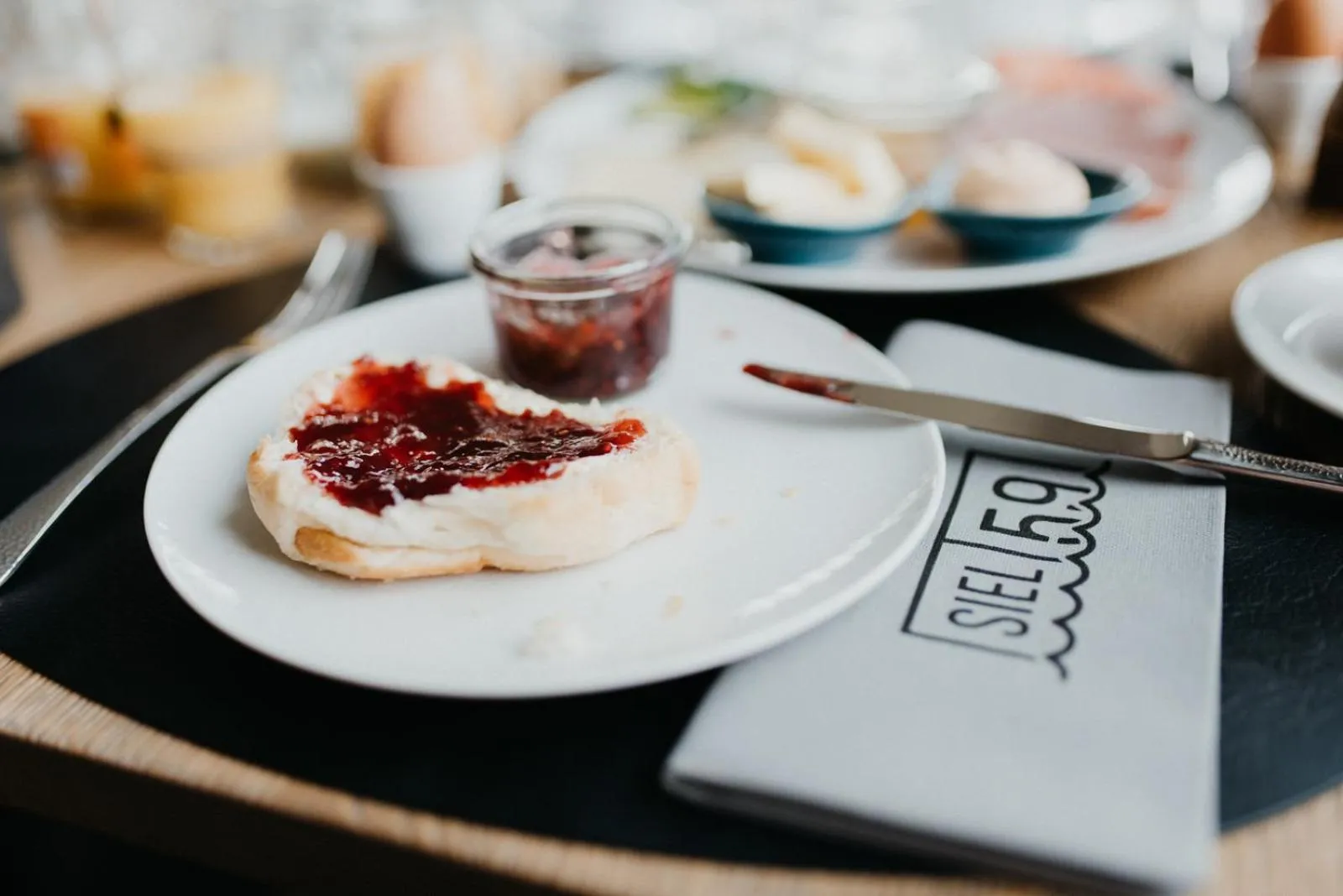 Food close-up in Siel59 Hotel & Restaurant