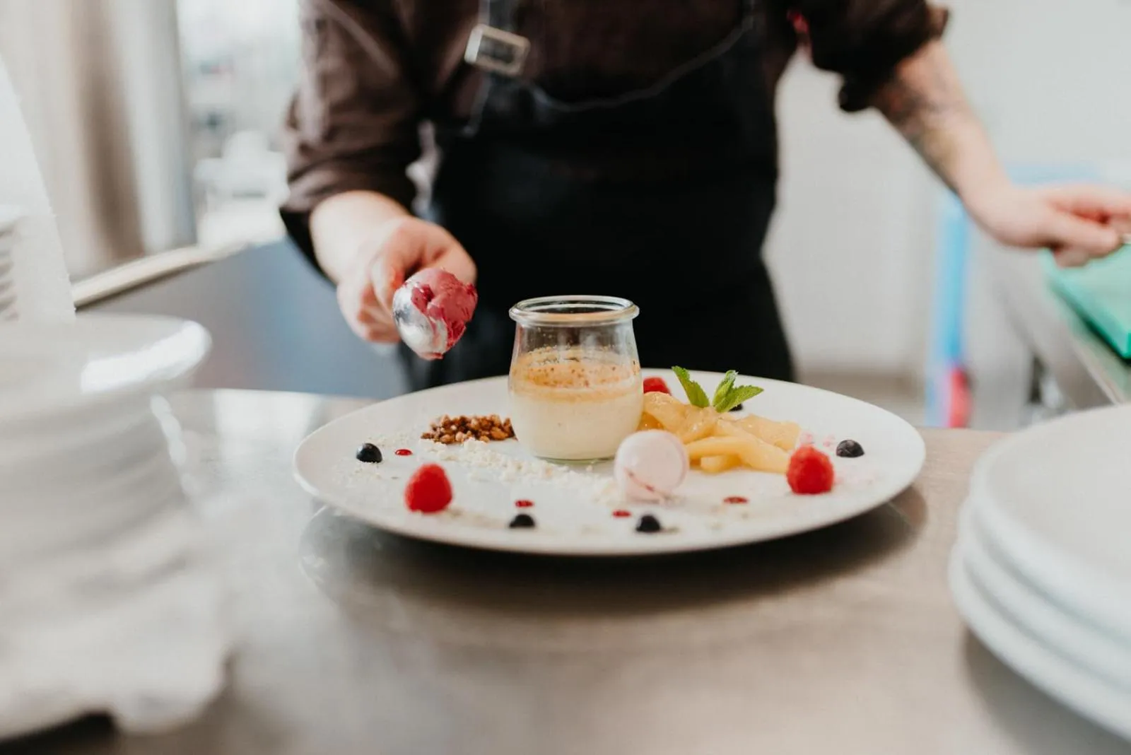 Food close-up in Siel59 Hotel & Restaurant