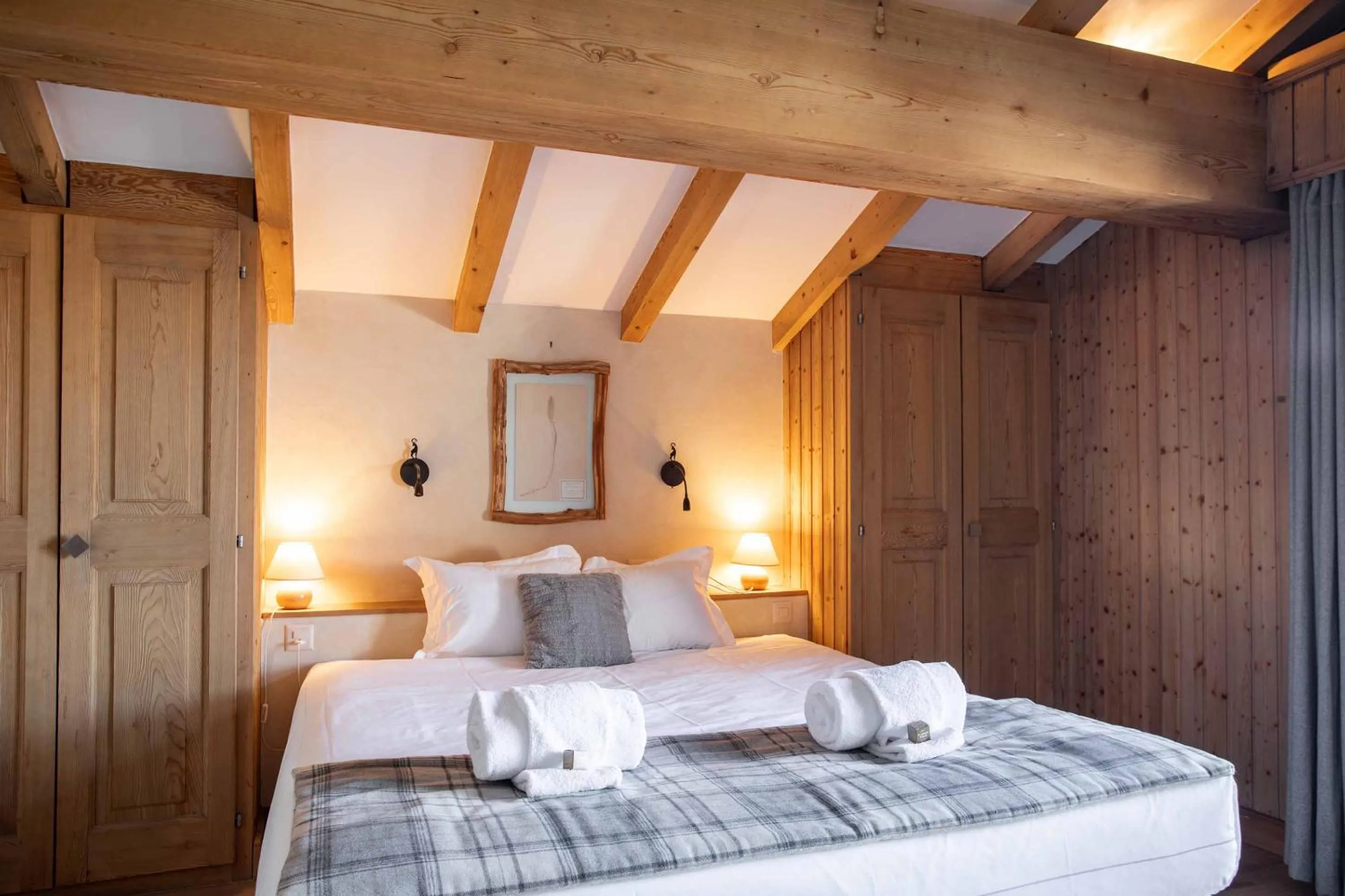 Bed in Le Chalet de Flore