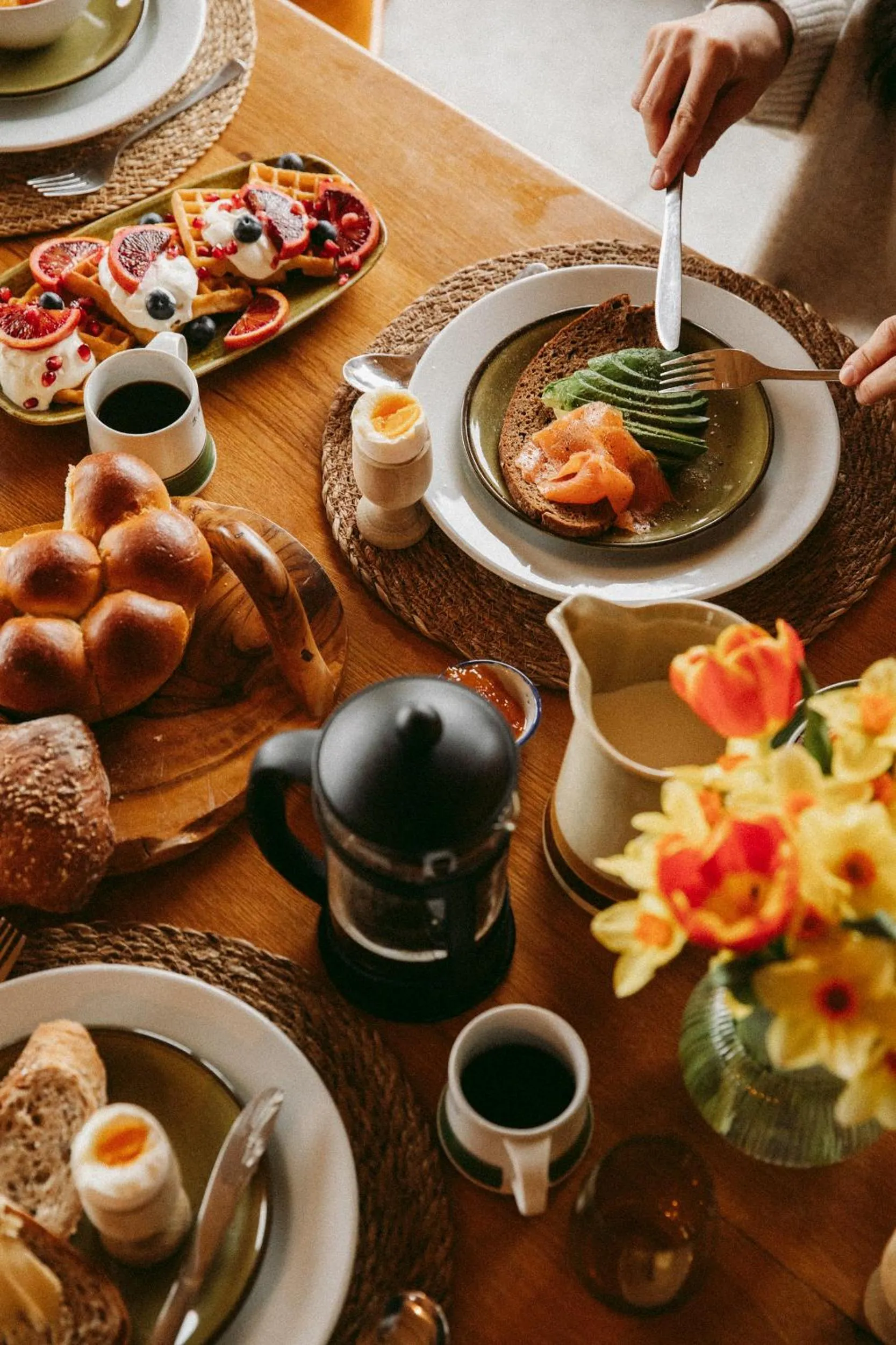Breakfast in Le Chalet de Flore