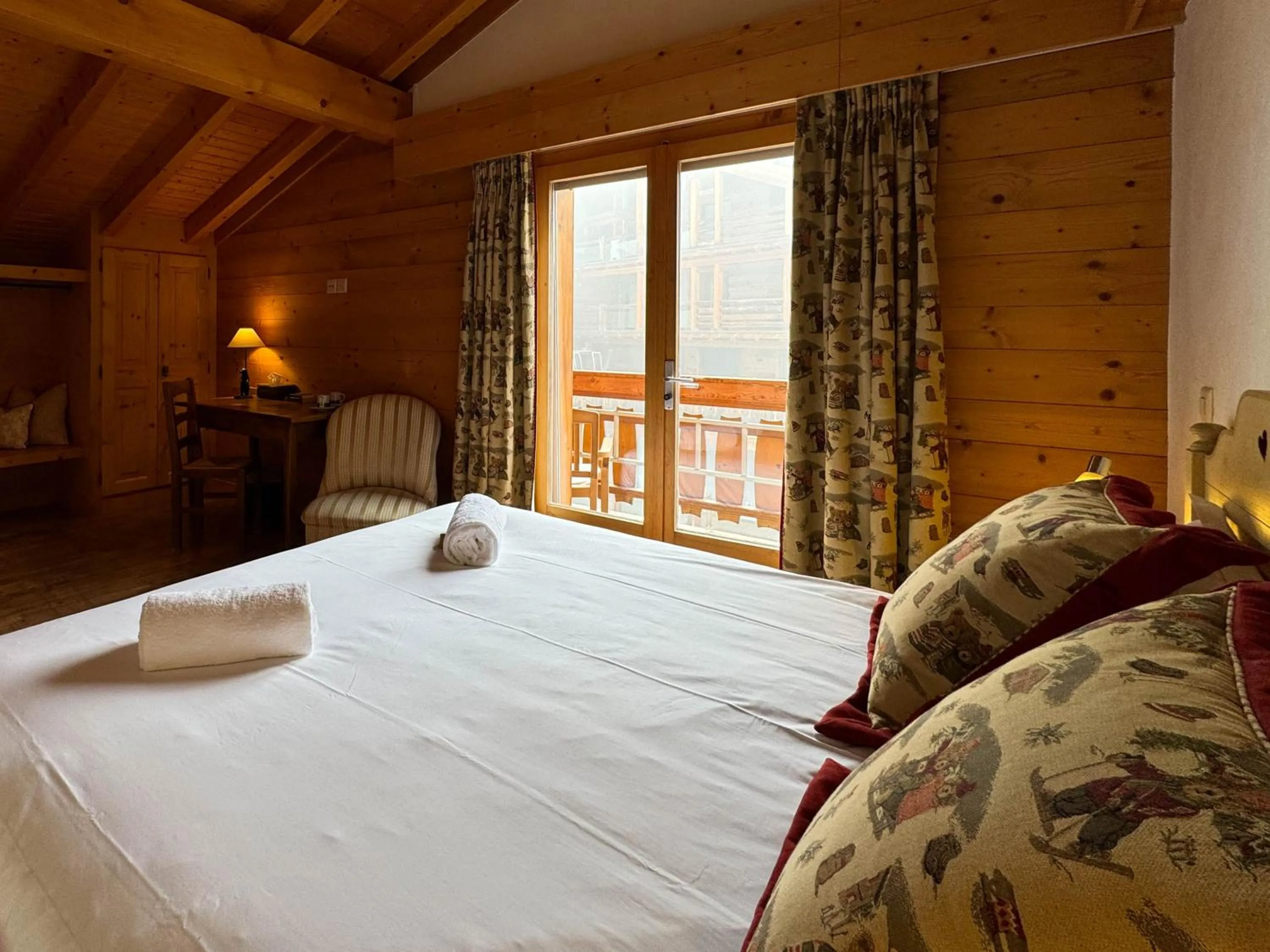 Bed in Le Chalet de Flore