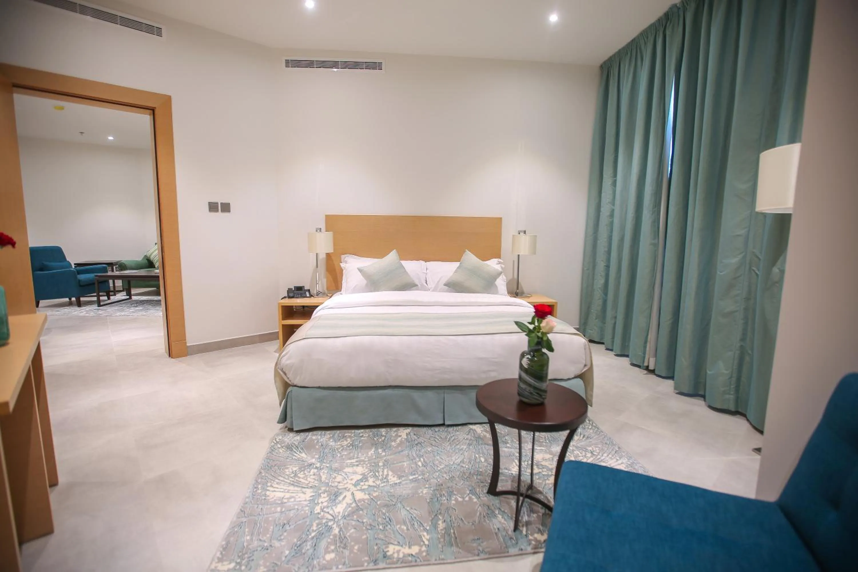 Bed in Tanuma Aram Hospitality - Hotel Apartments