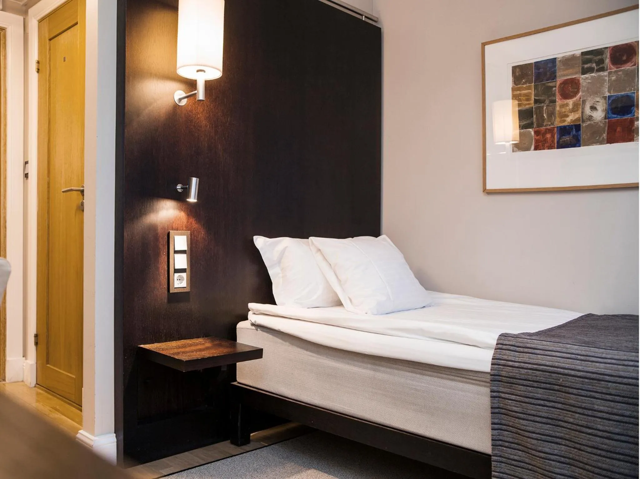 Bed in Hotel Tylösand