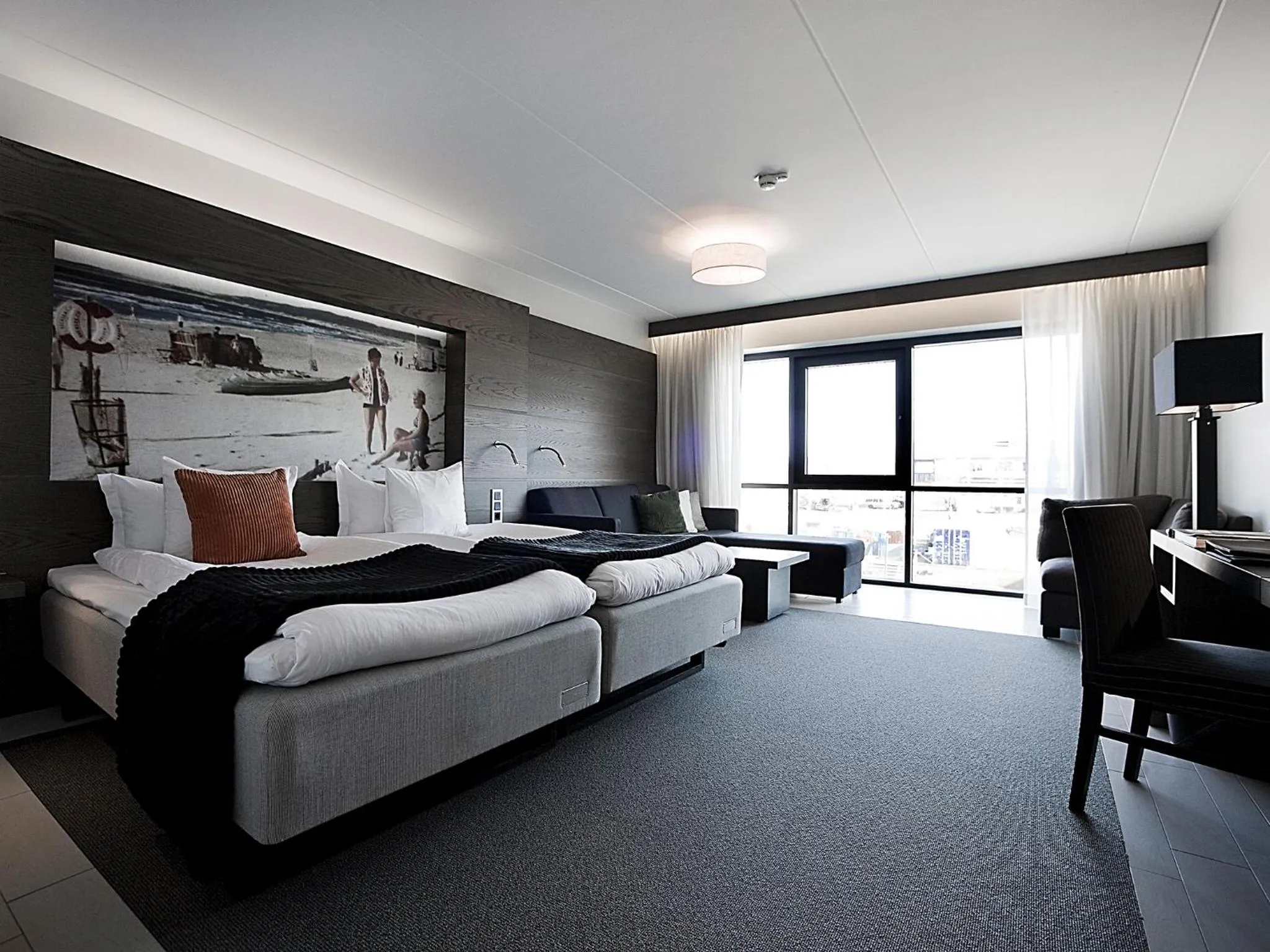 Photo of the whole room, Bed in Hotel Tylösand