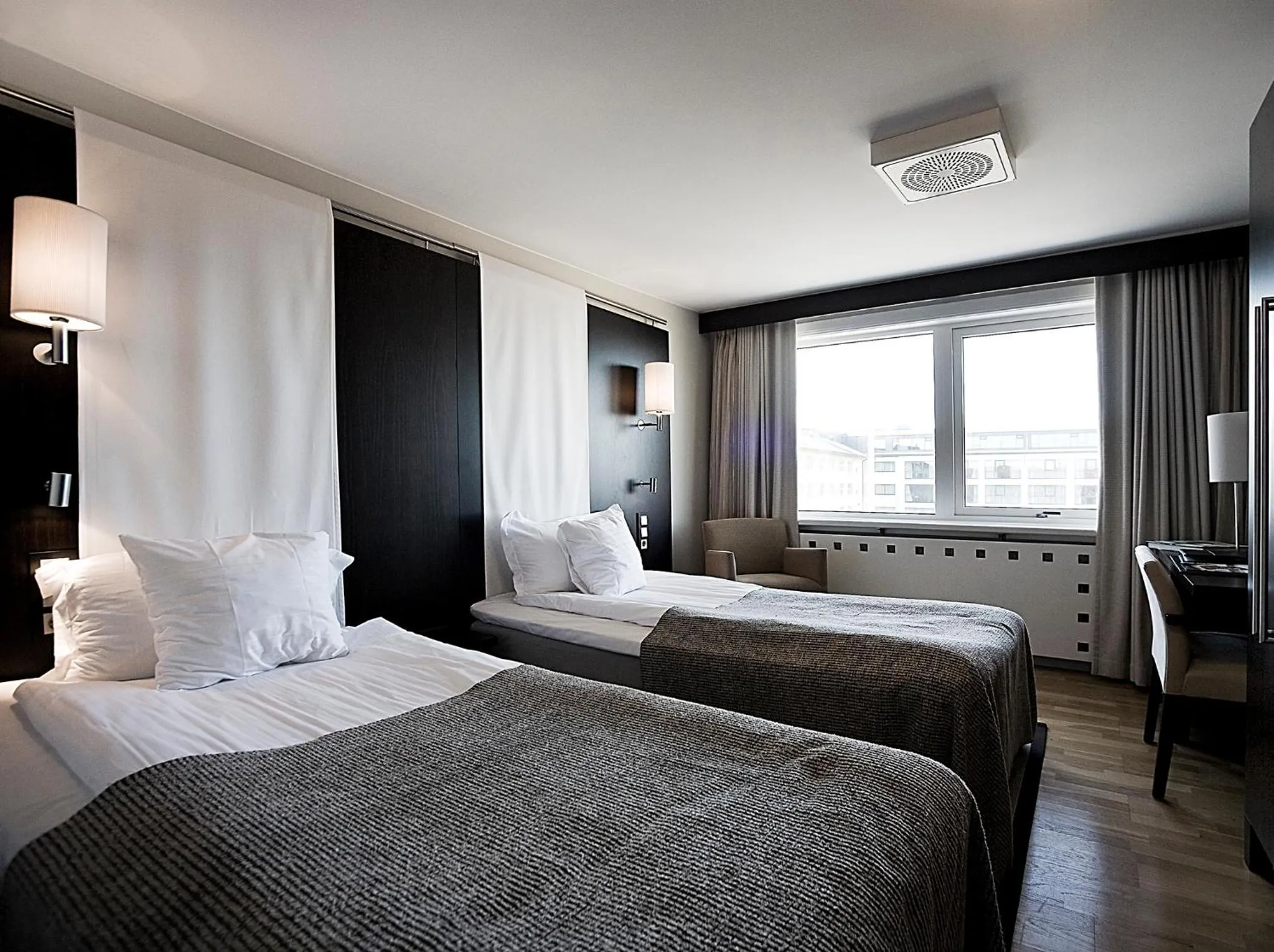 Bed in Hotel Tylösand