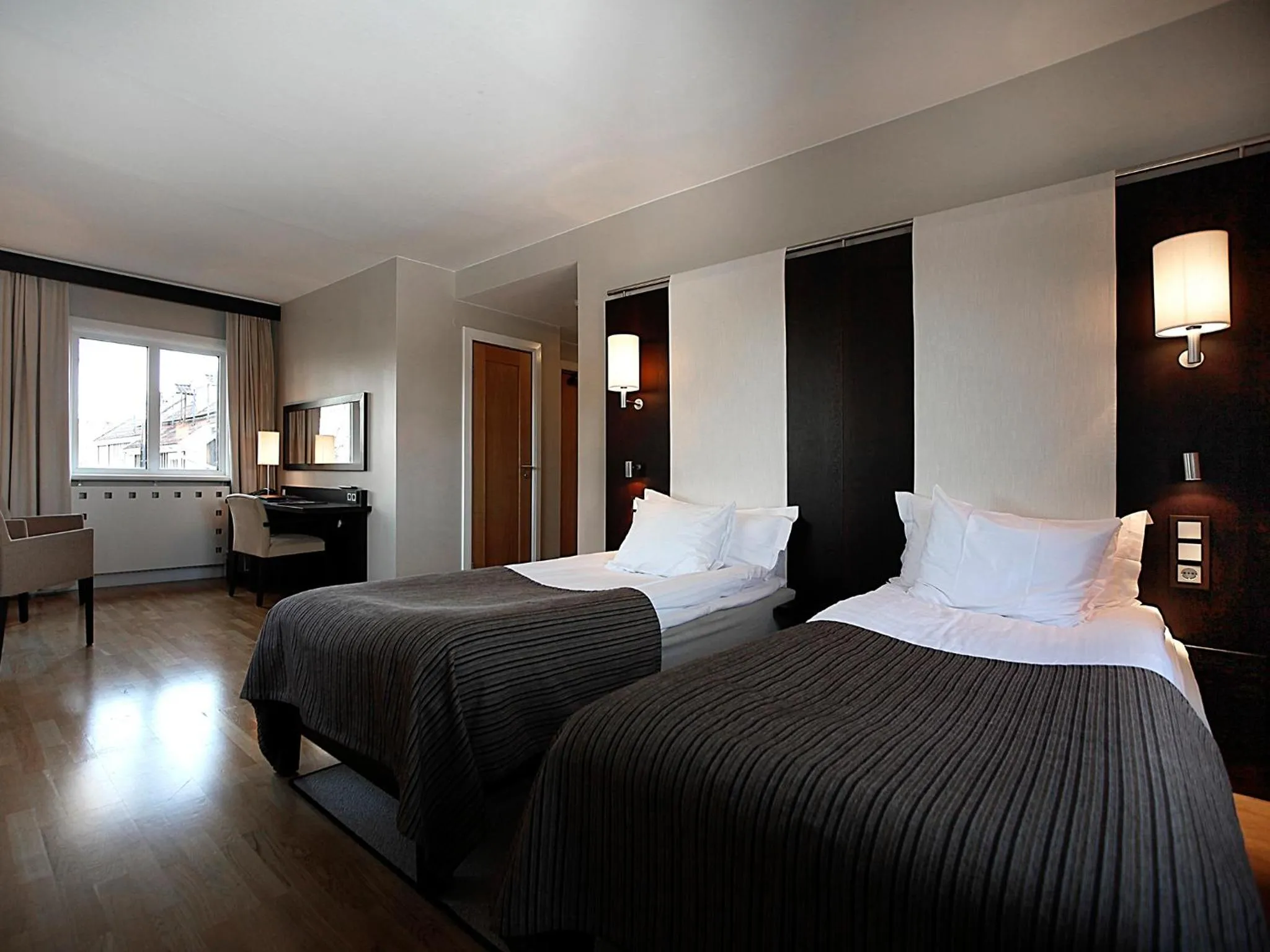 Bed in Hotel Tylösand