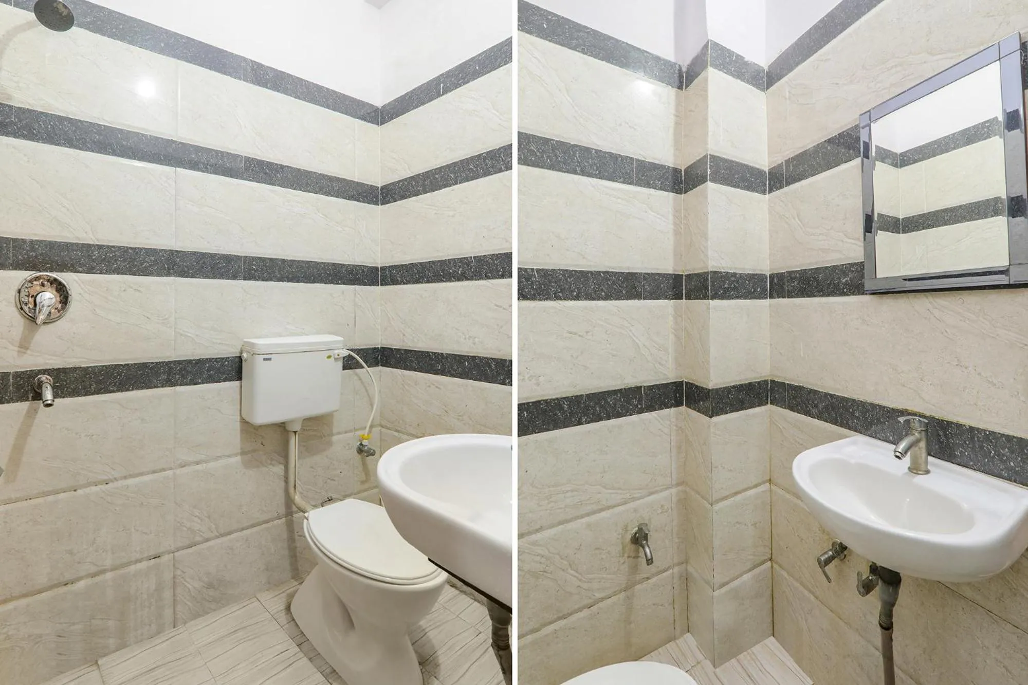 Bathroom in FabHotel Triveni