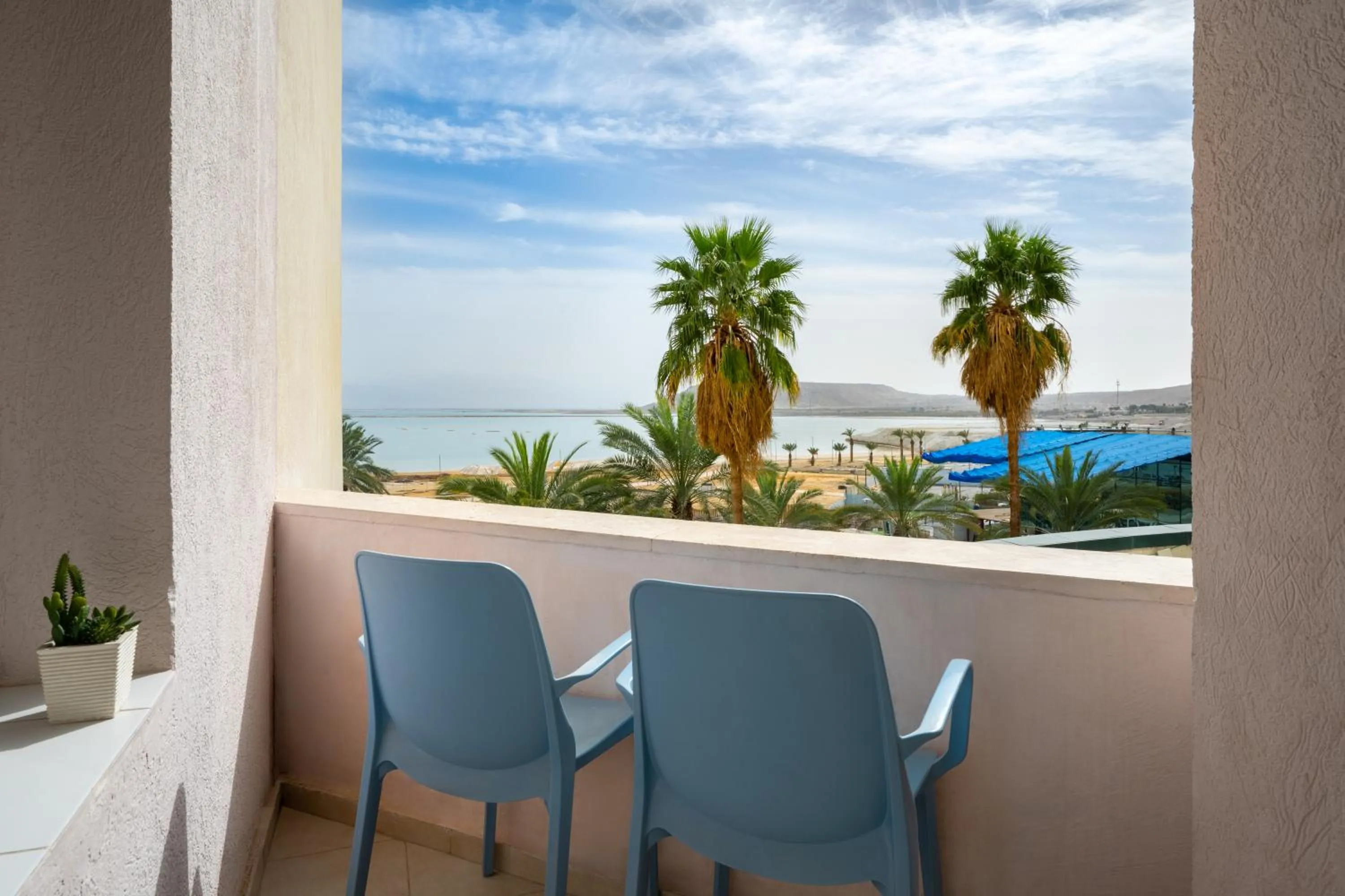 Balcony/Terrace in Leonardo Club Hotel Dead Sea - All Inclusive