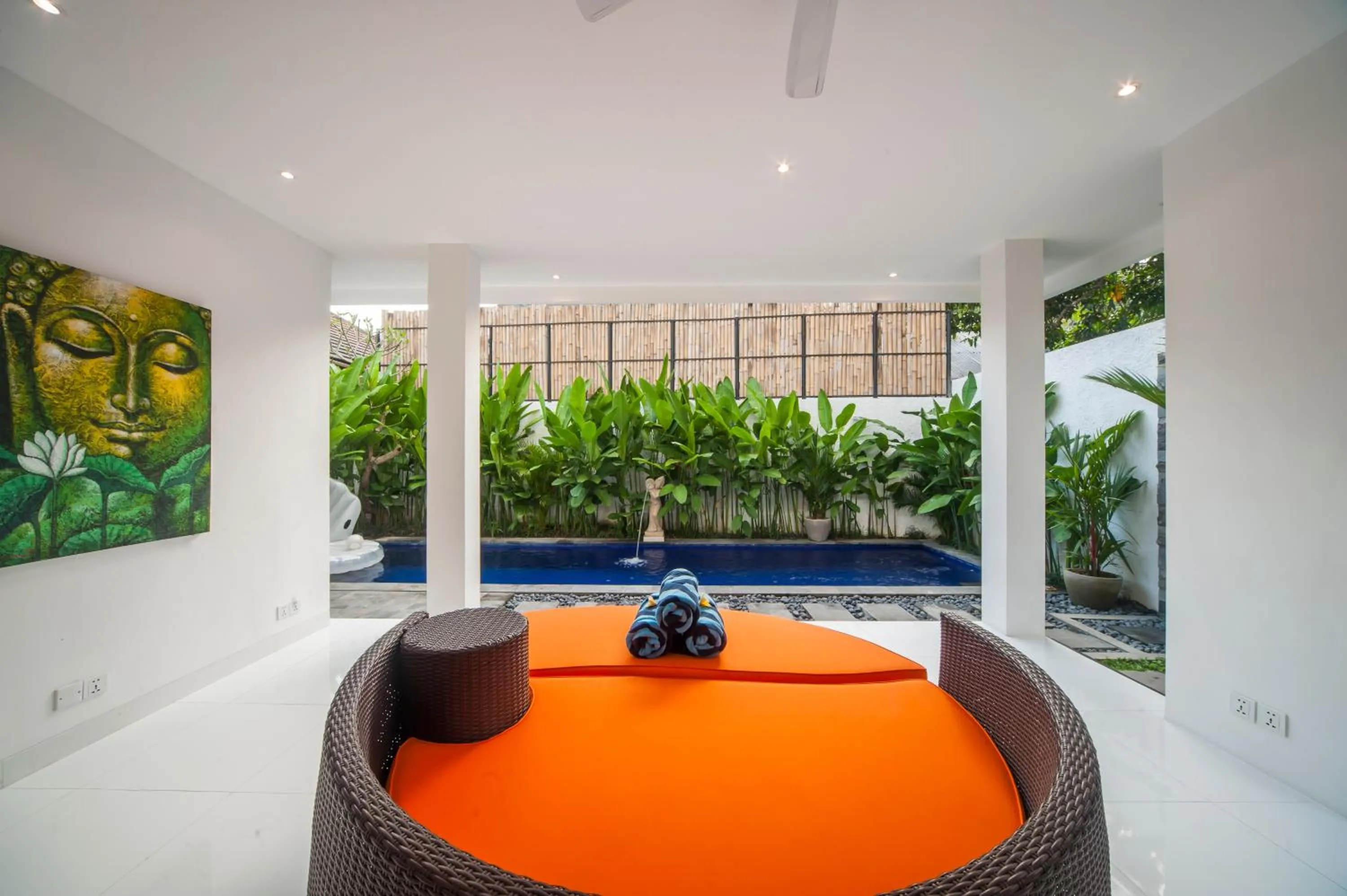 Pool view in Villa Pearl Seminyak
