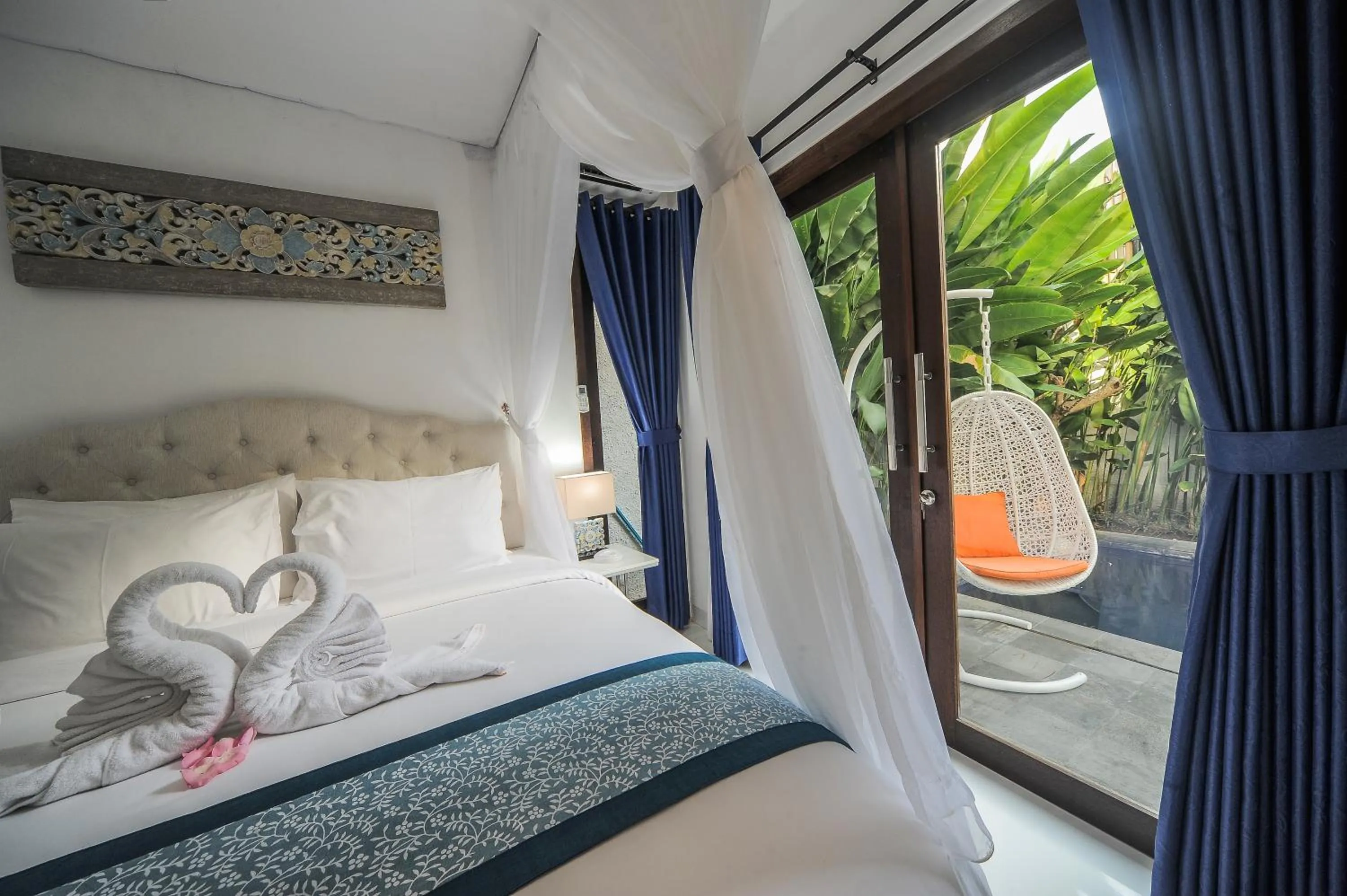 Bed in Villa Pearl Seminyak