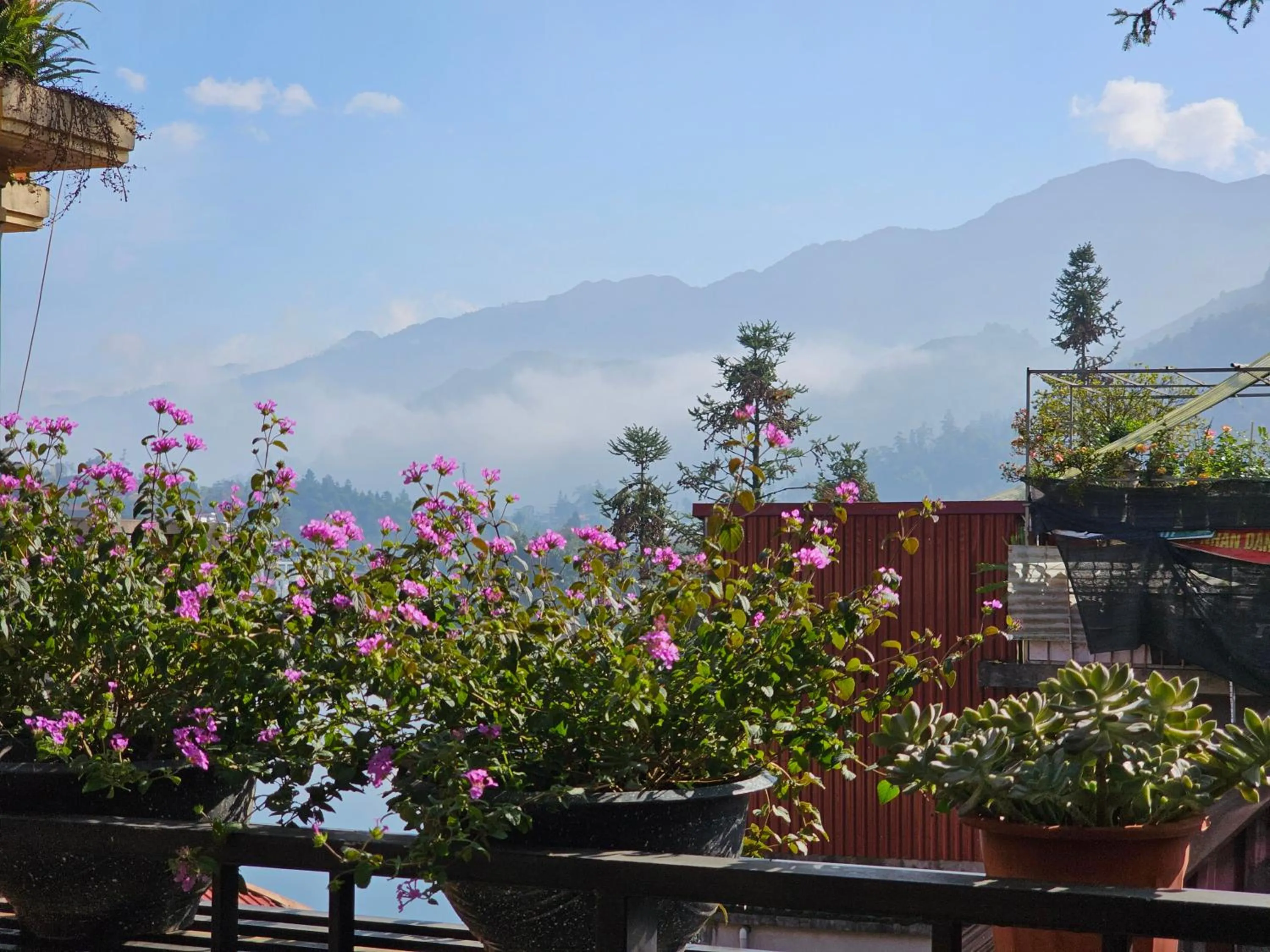 Balcony/Terrace in Dang Khoa Garden Inn