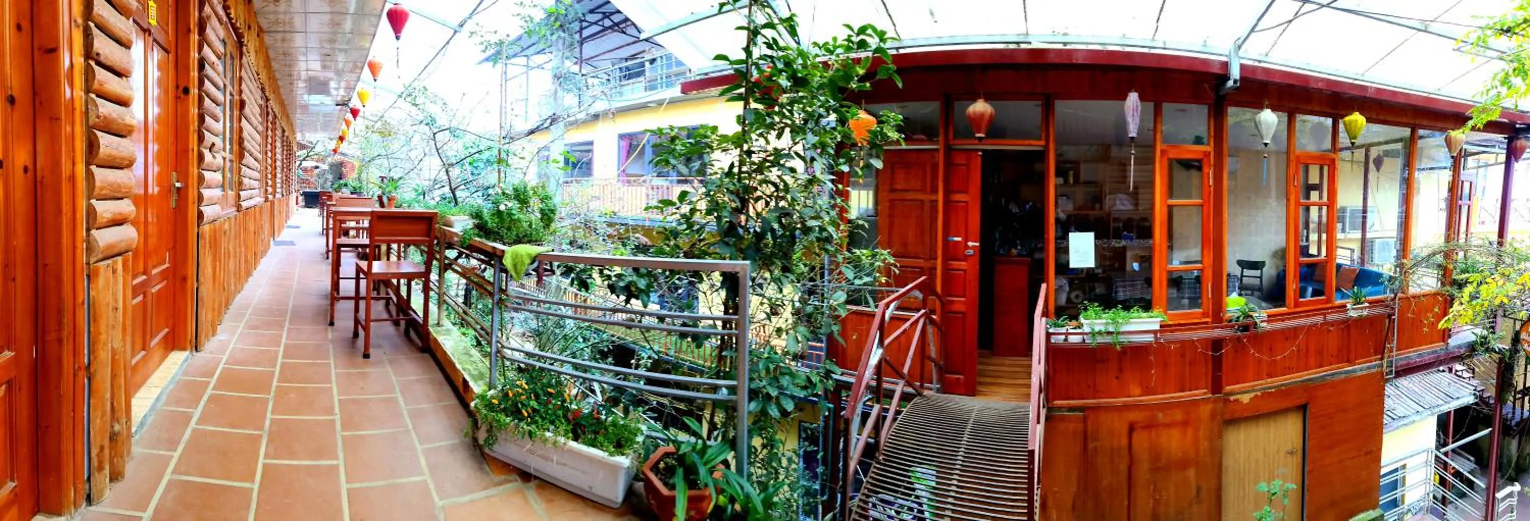 Balcony/Terrace in Dang Khoa Garden Inn