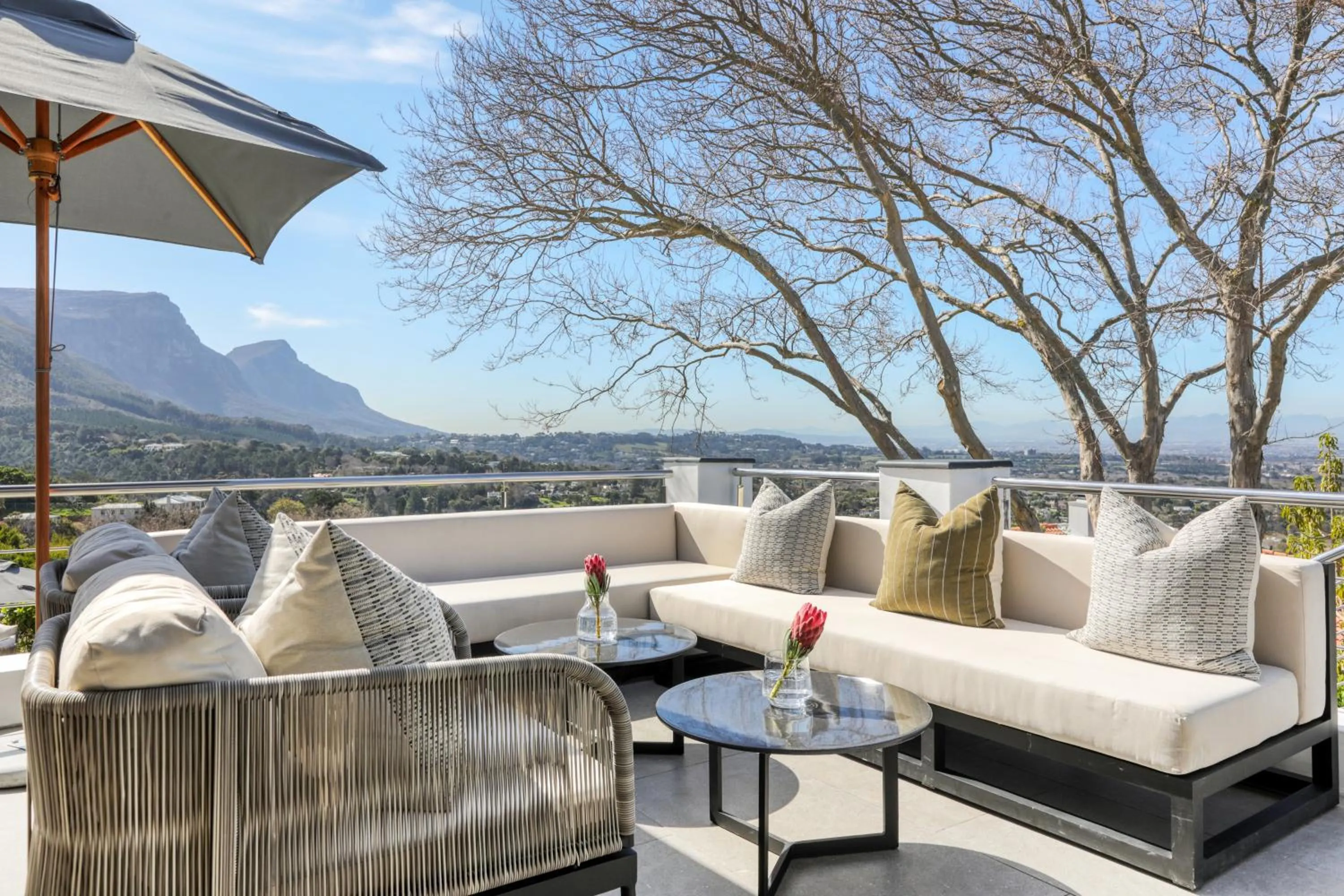 Balcony/Terrace in Villa Lion View Private Luxury Retreat