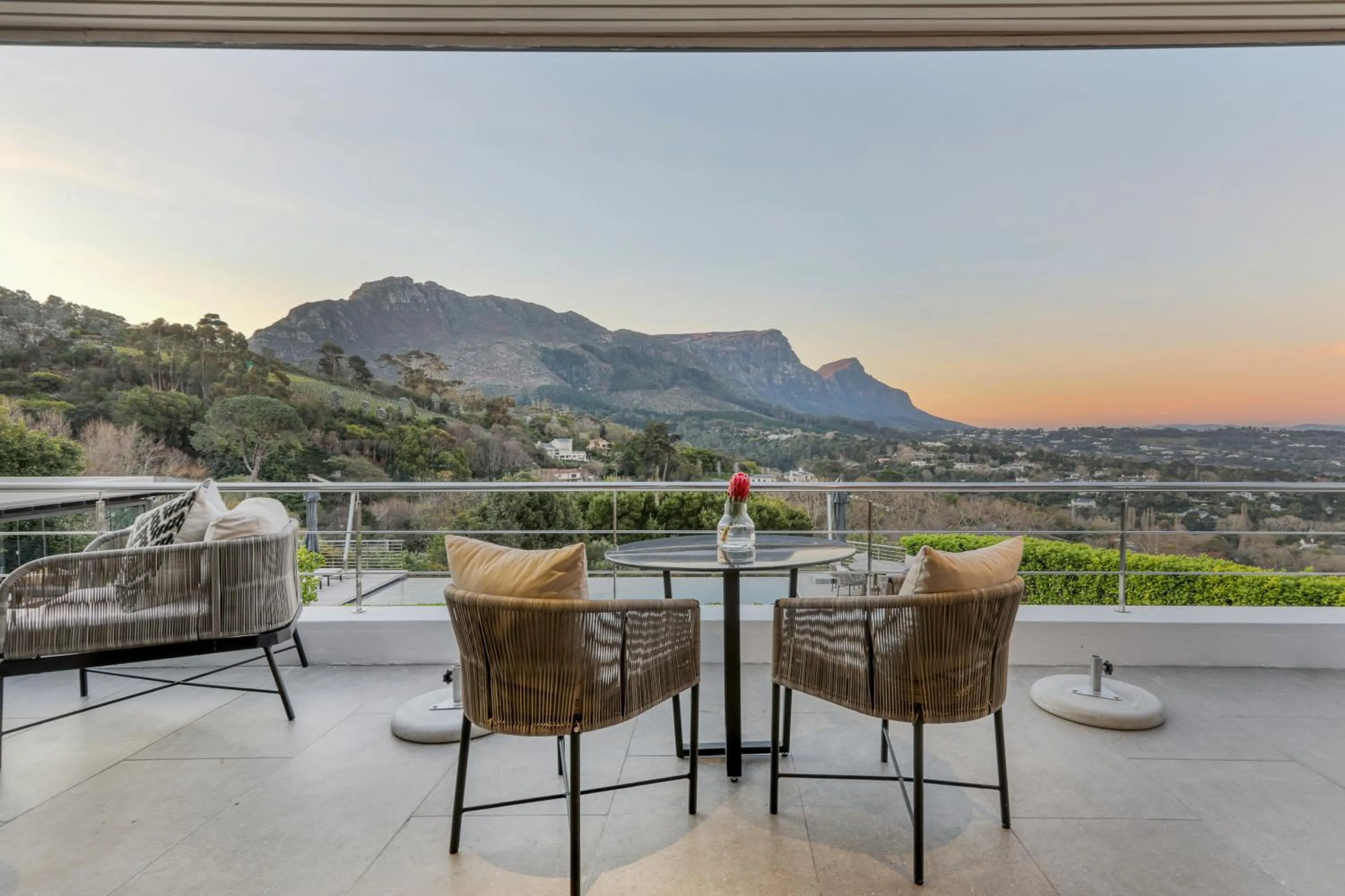 Balcony/Terrace in Villa Lion View Private Luxury Retreat