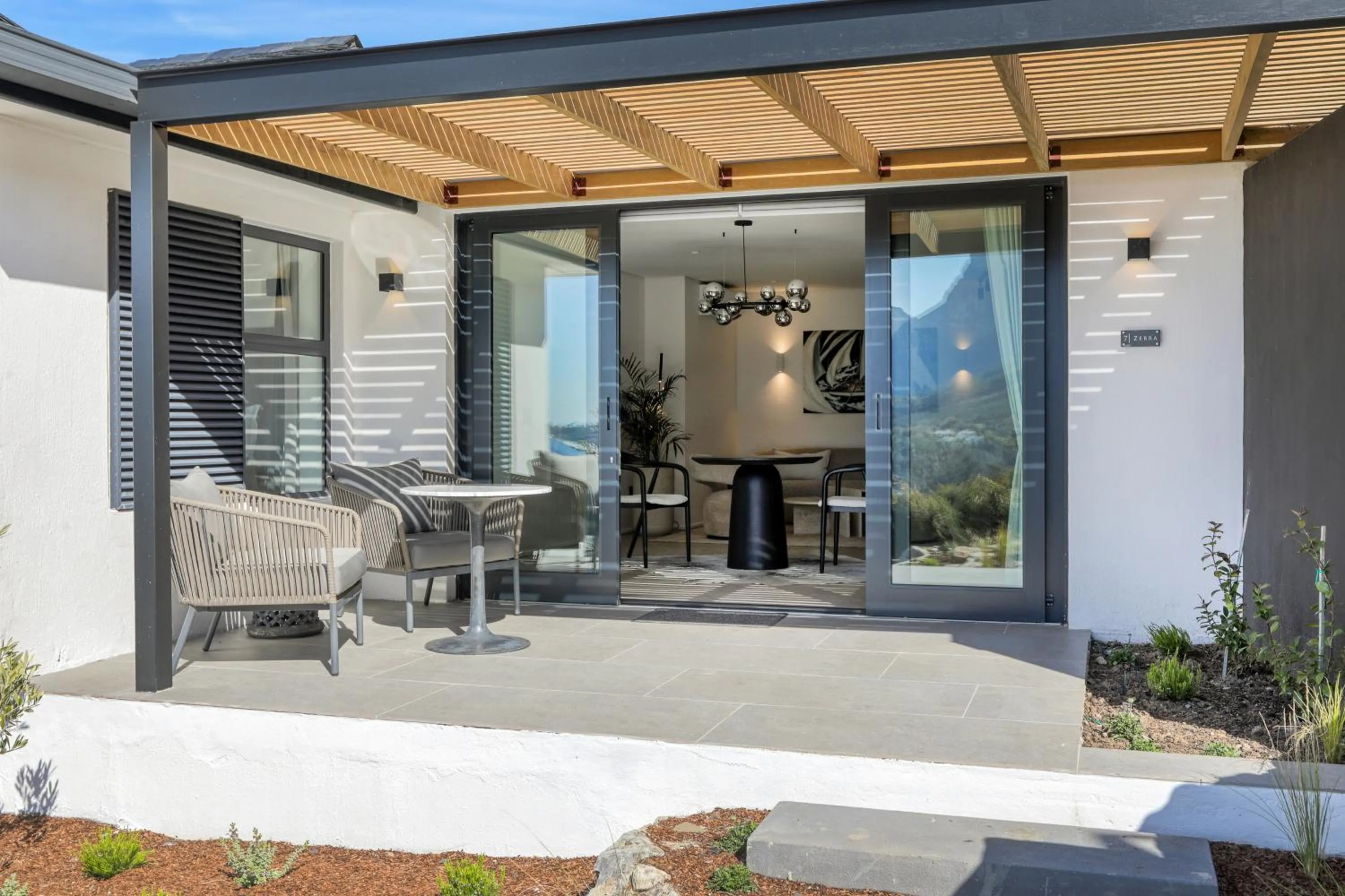 Balcony/Terrace in Villa Lion View Private Luxury Retreat