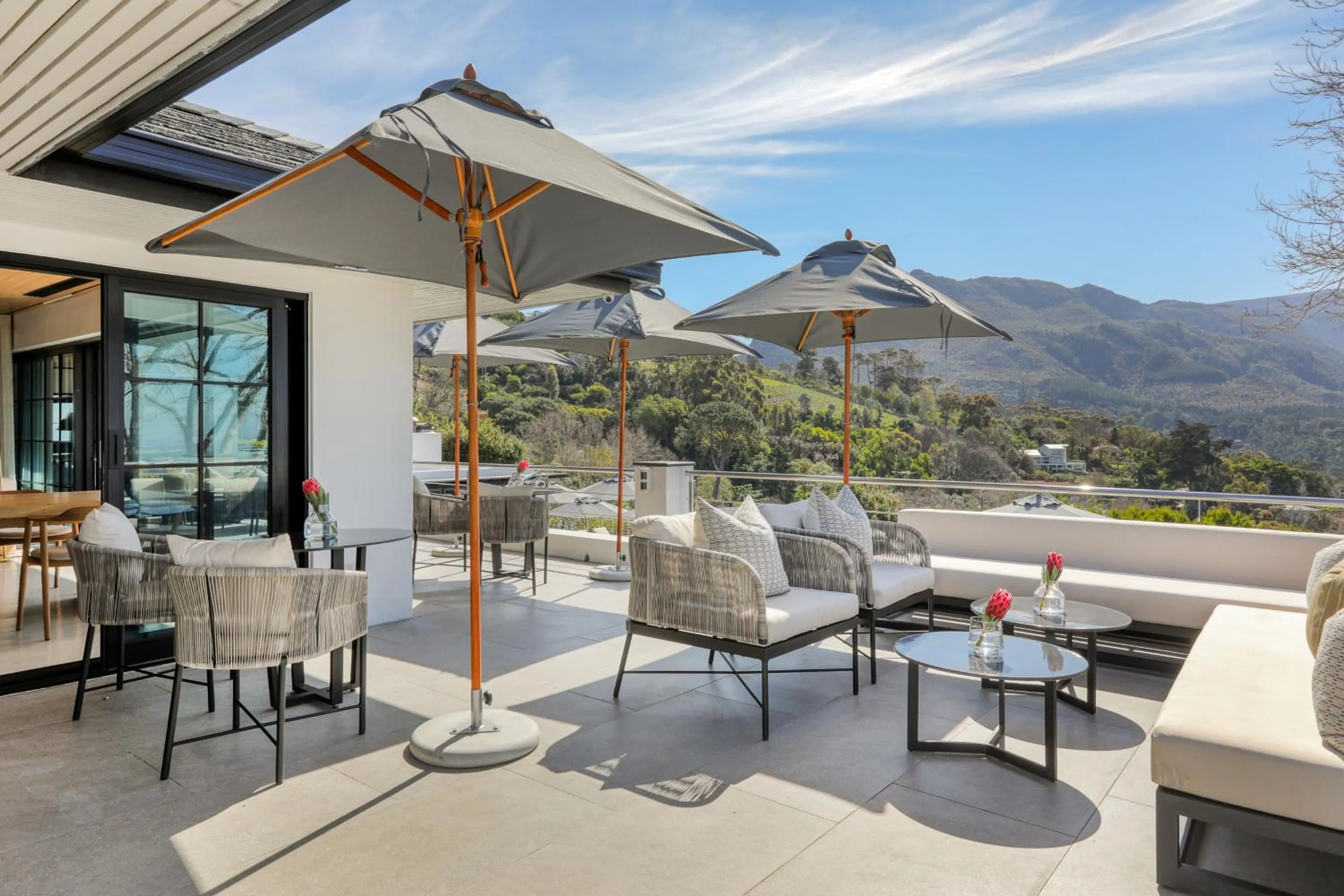 Balcony/Terrace in Villa Lion View Private Luxury Retreat
