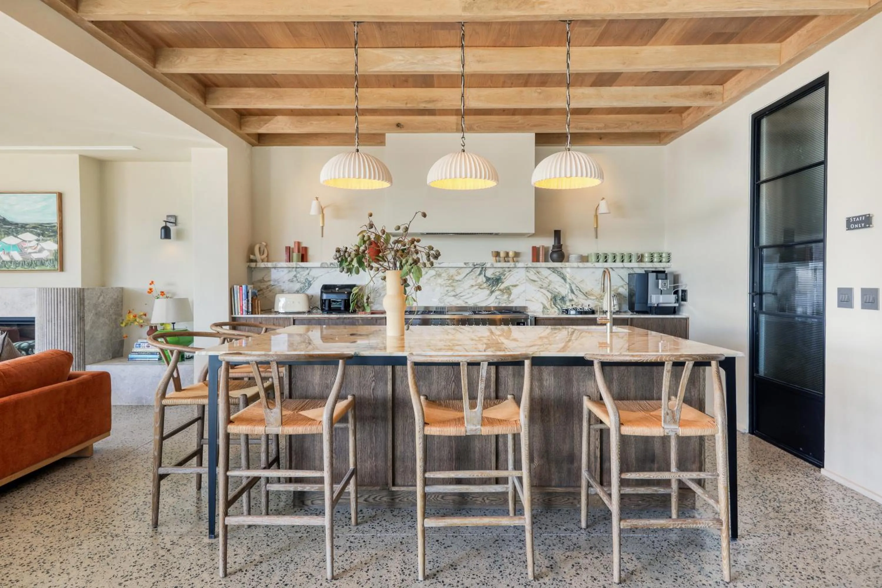 kitchen in Villa Lion View Private Luxury Retreat