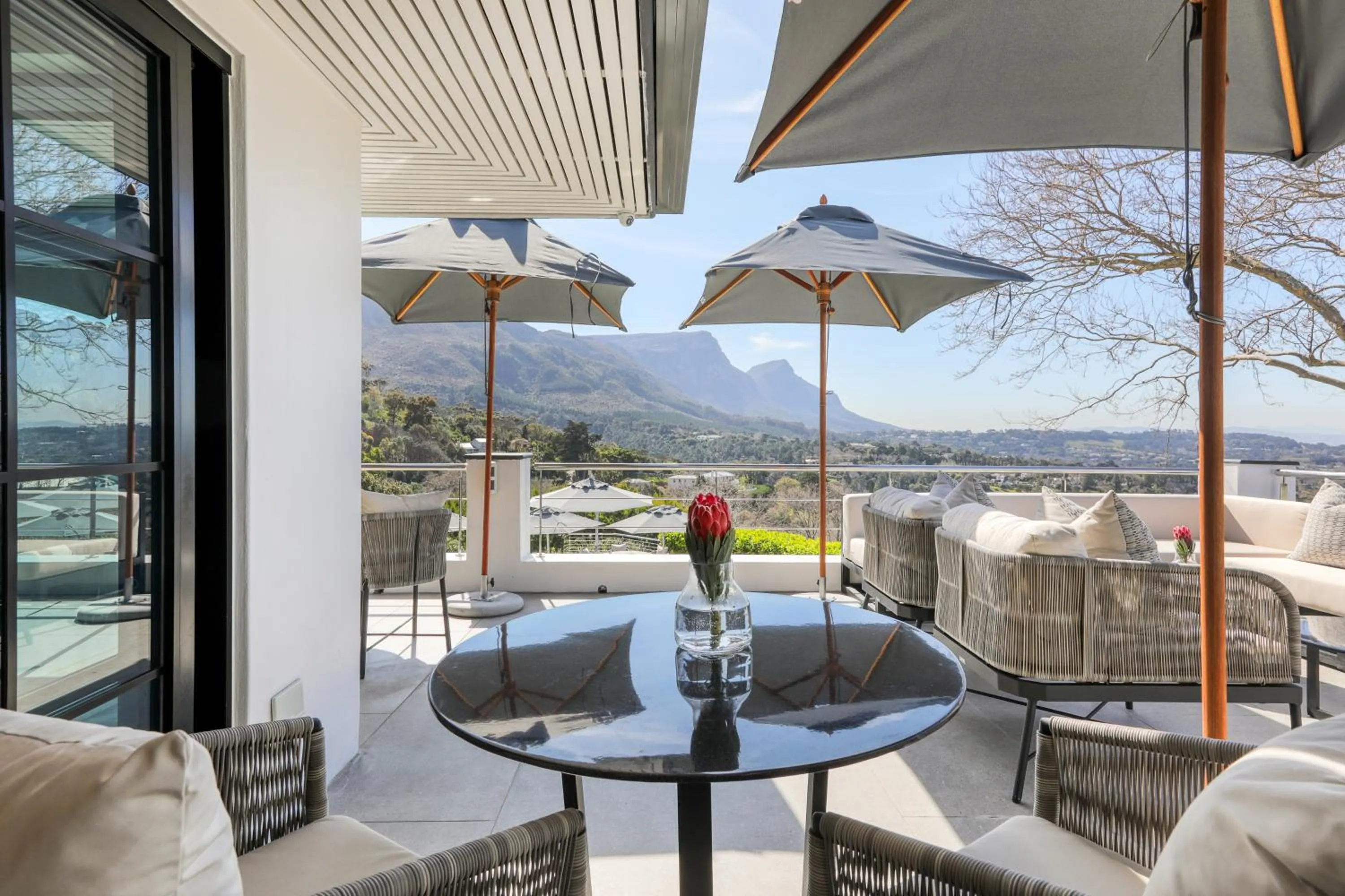 Balcony/Terrace in Villa Lion View Private Luxury Retreat