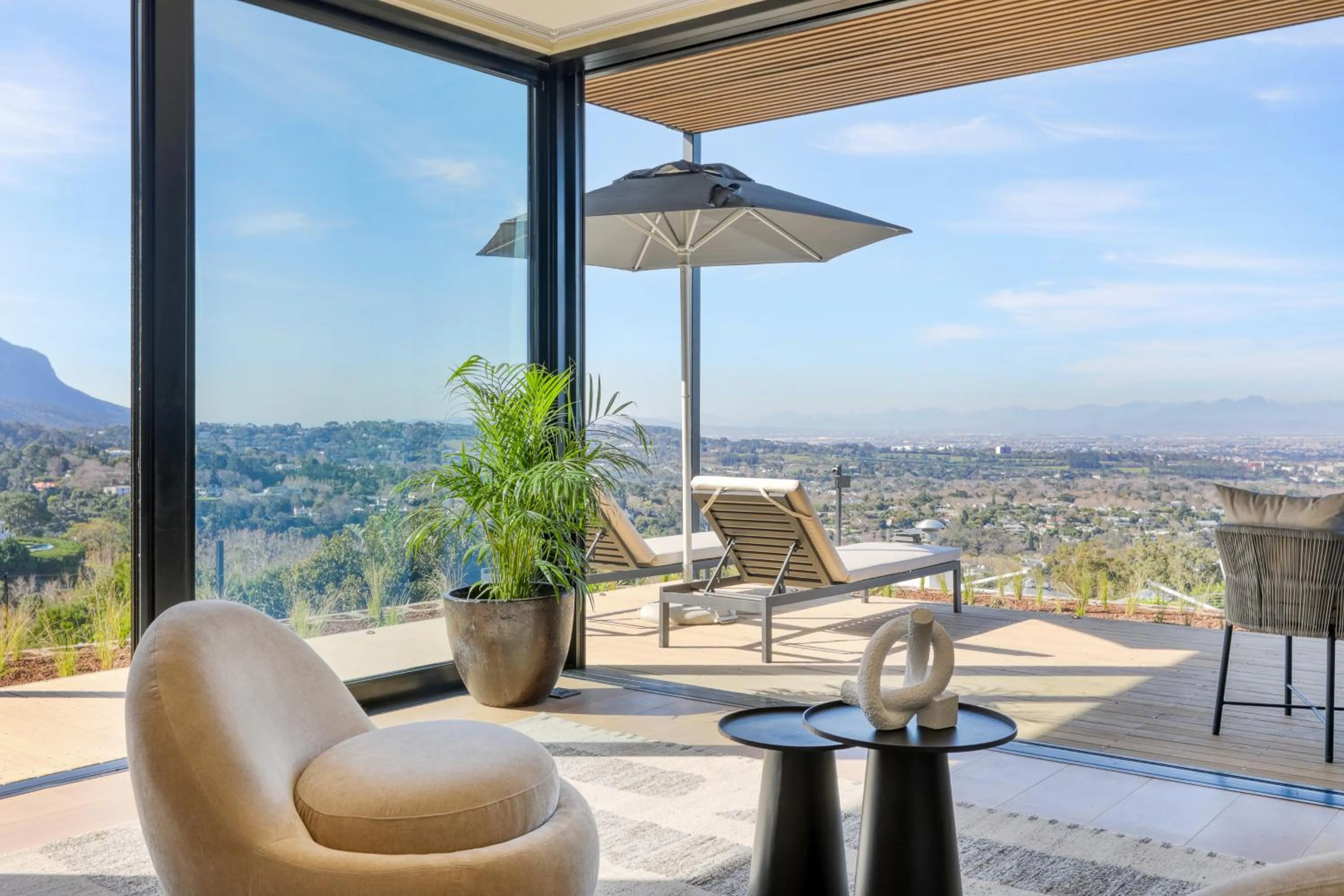 Balcony/Terrace in Villa Lion View Private Luxury Retreat