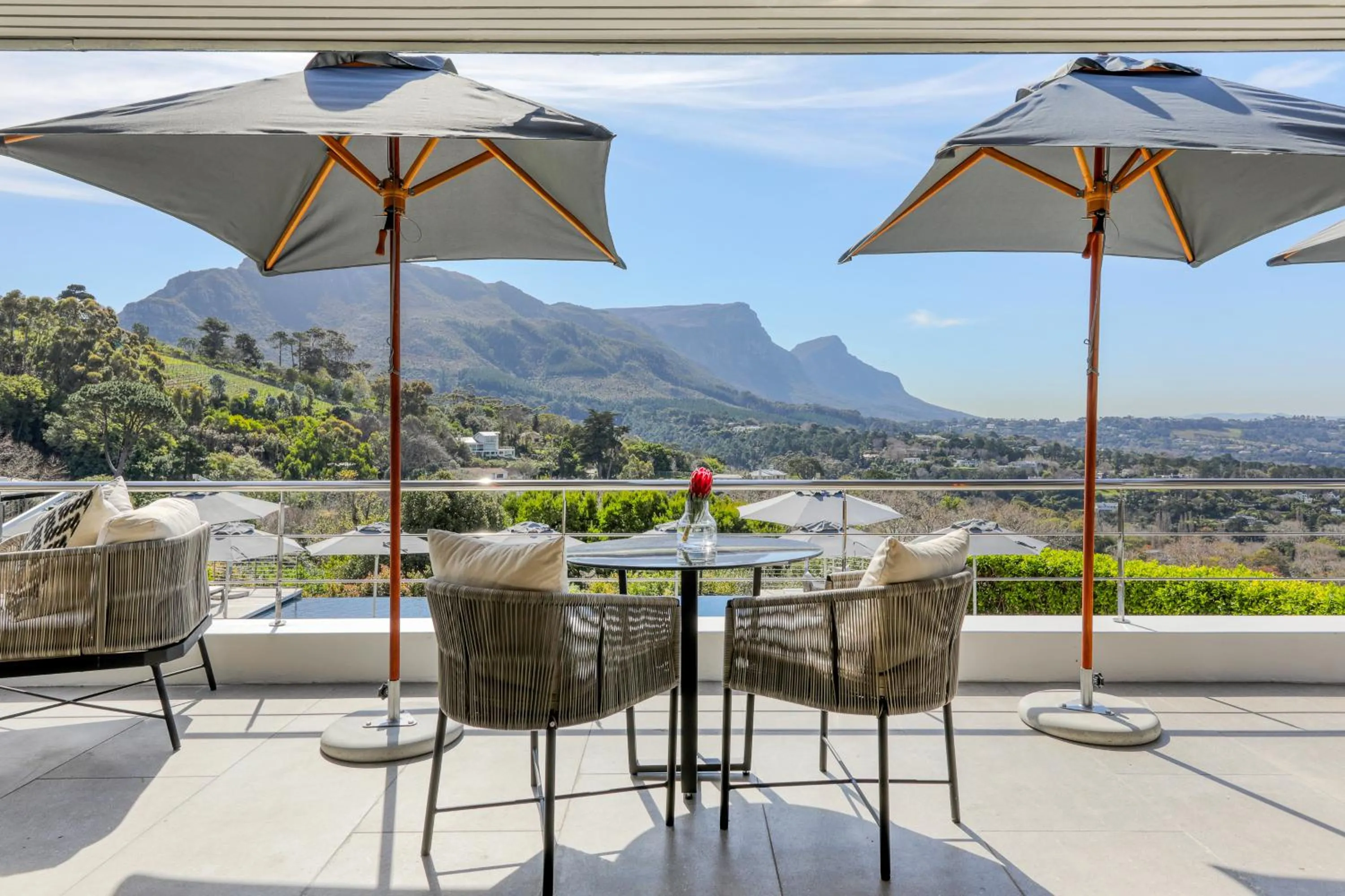 Balcony/Terrace in Villa Lion View Private Luxury Retreat